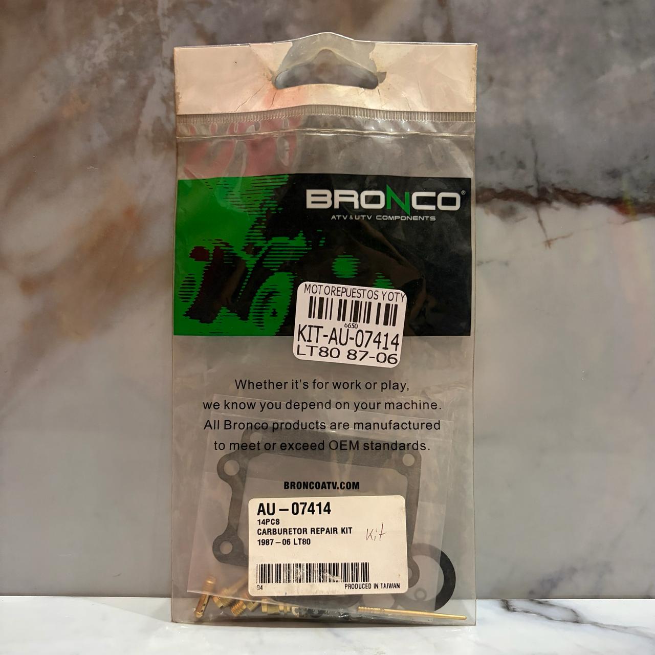 KIT CARBURACION SUZUKI LT80 87-06