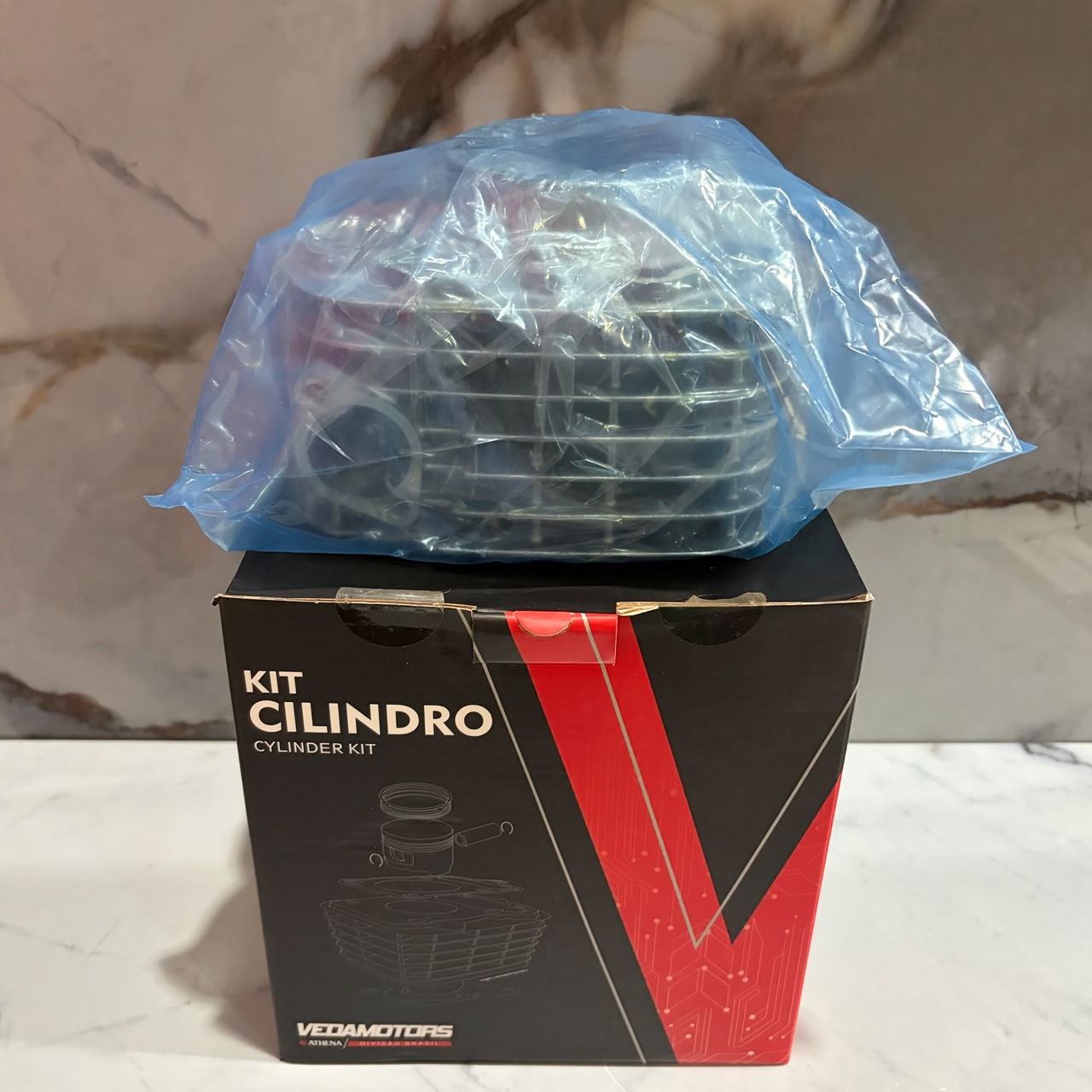 CILINDRO CRF250F ALTURA 85MM PIN 17MM 71MM ATHENA