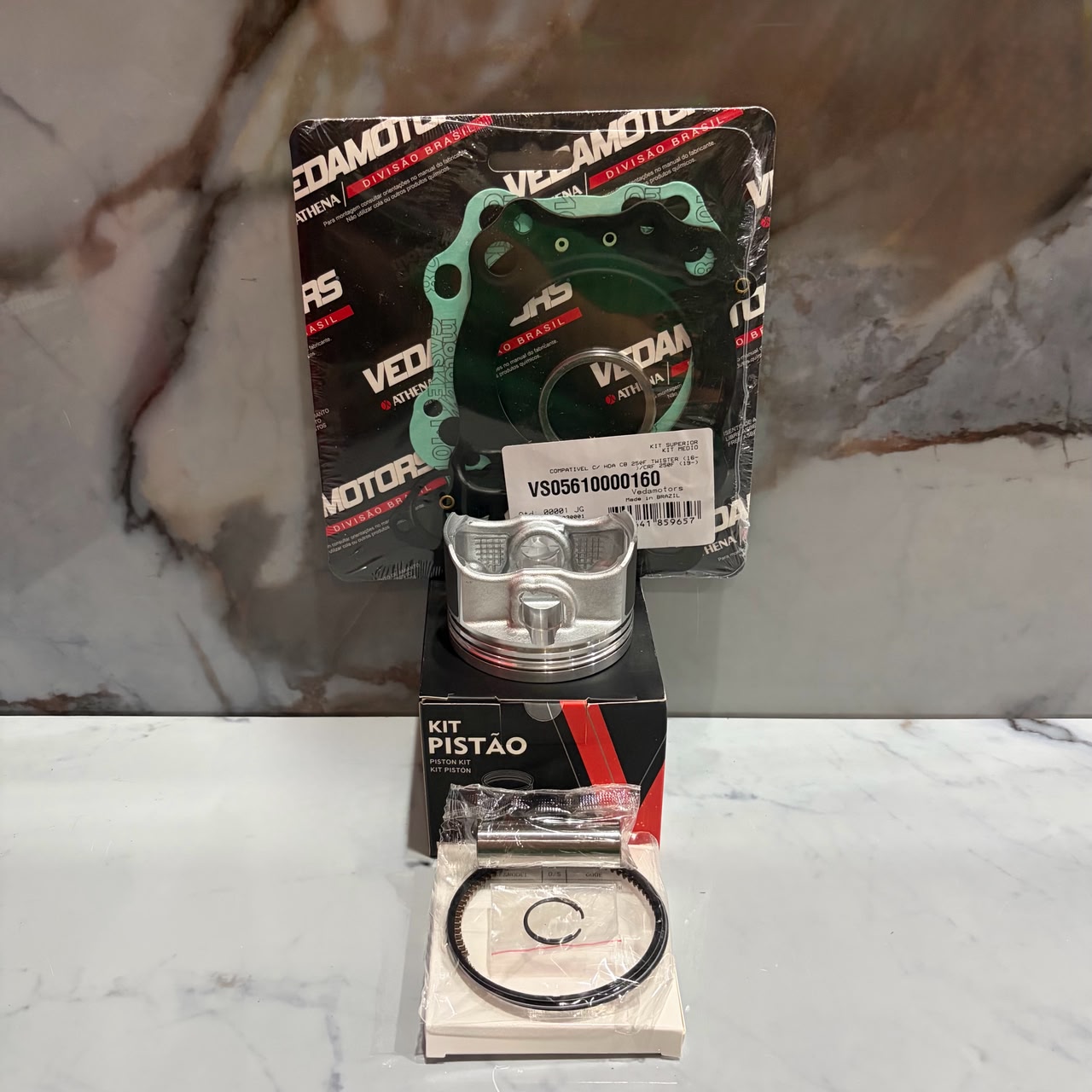 CILINDRO CRF250F ALTURA 85MM PIN 17MM 71MM ATHENA