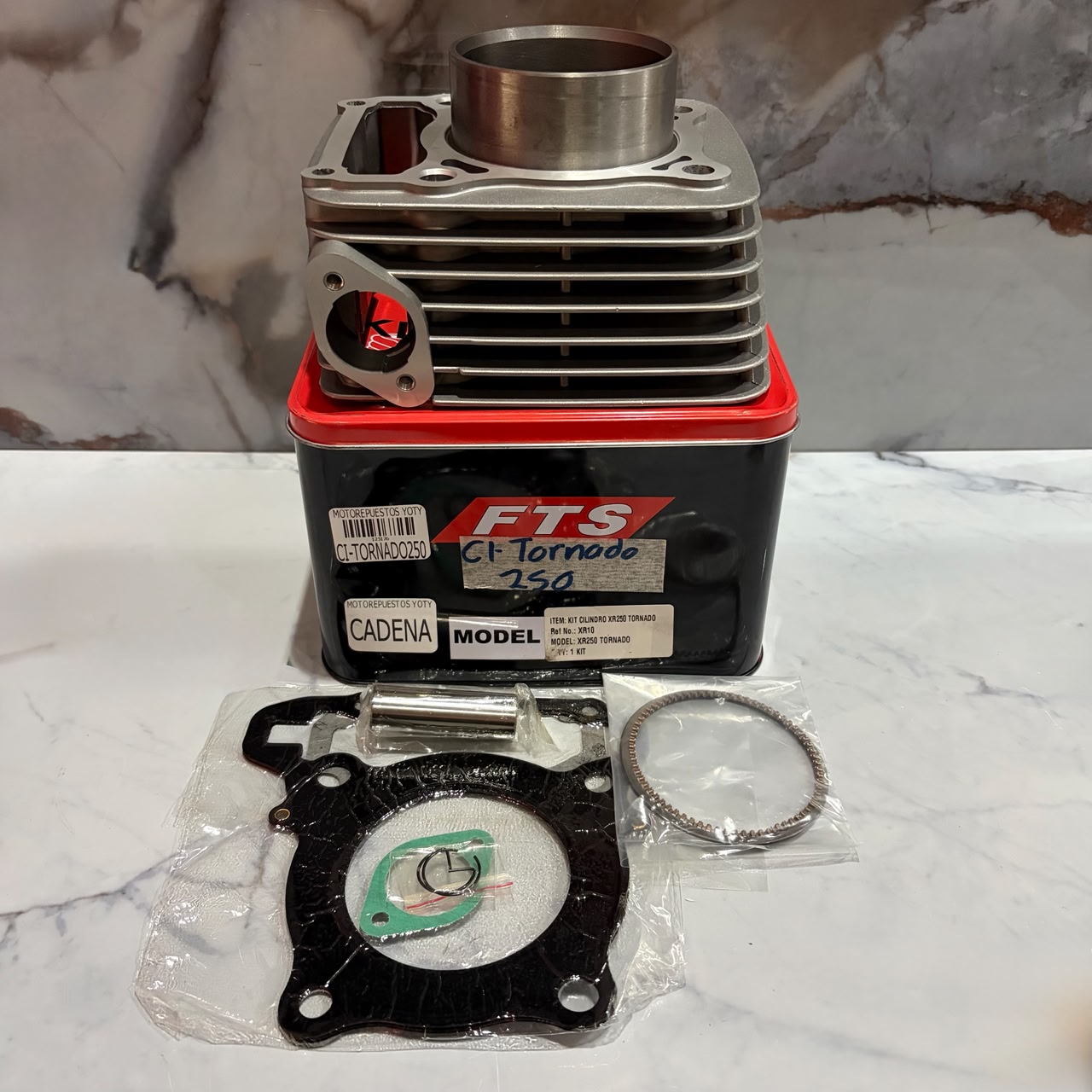 CILINDRO KIT TORNADO250/CBX250 FTS
