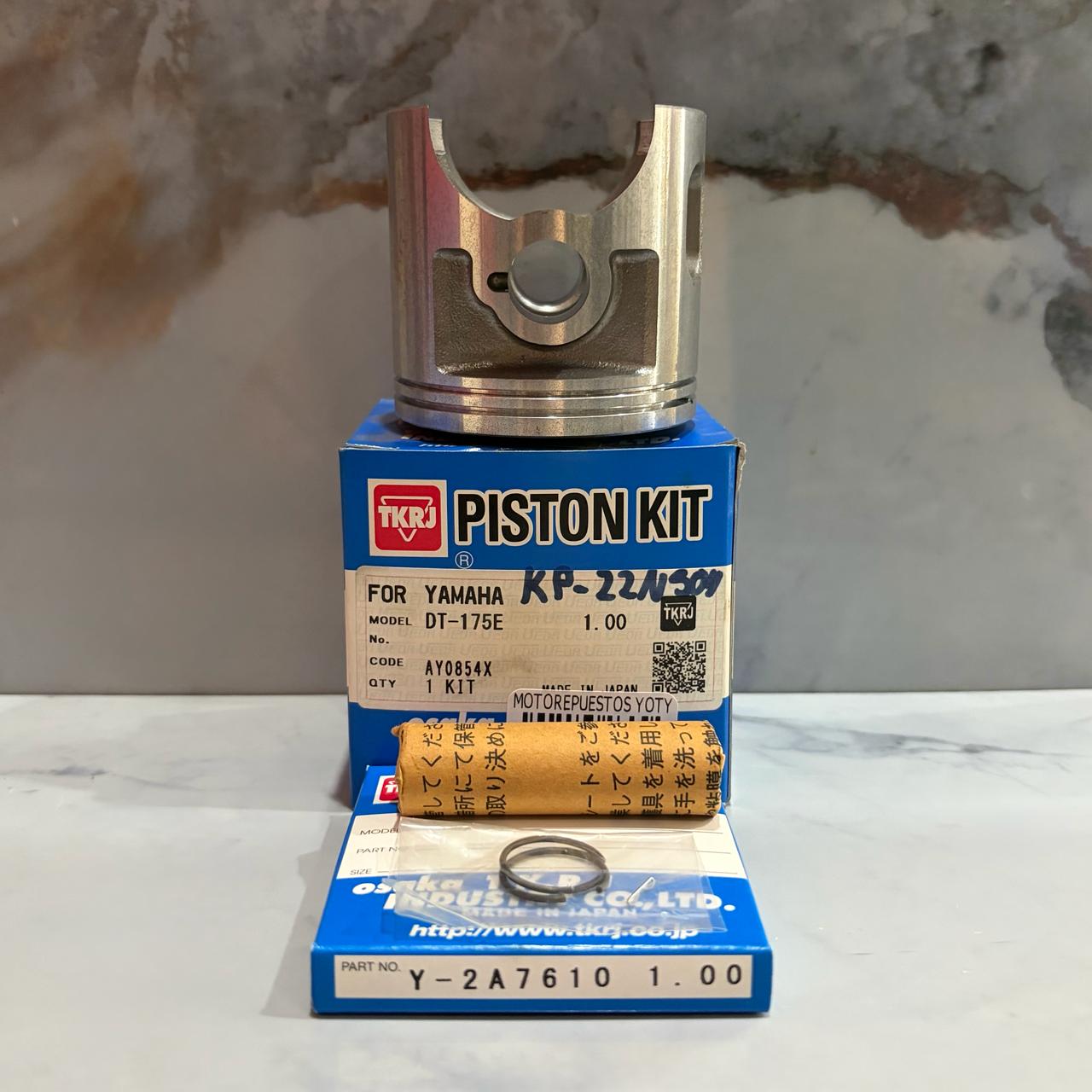 KIT PISTON DT175E/DT200R/BLASTER/LC 1.00 TKRJ
