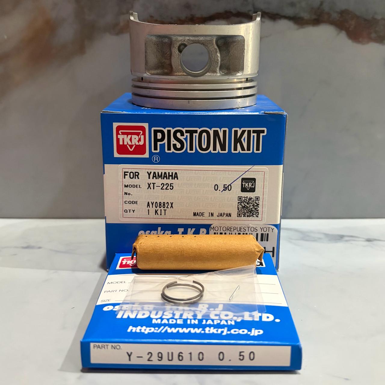 KIT PISTON 0.50 XT225 JAPAN