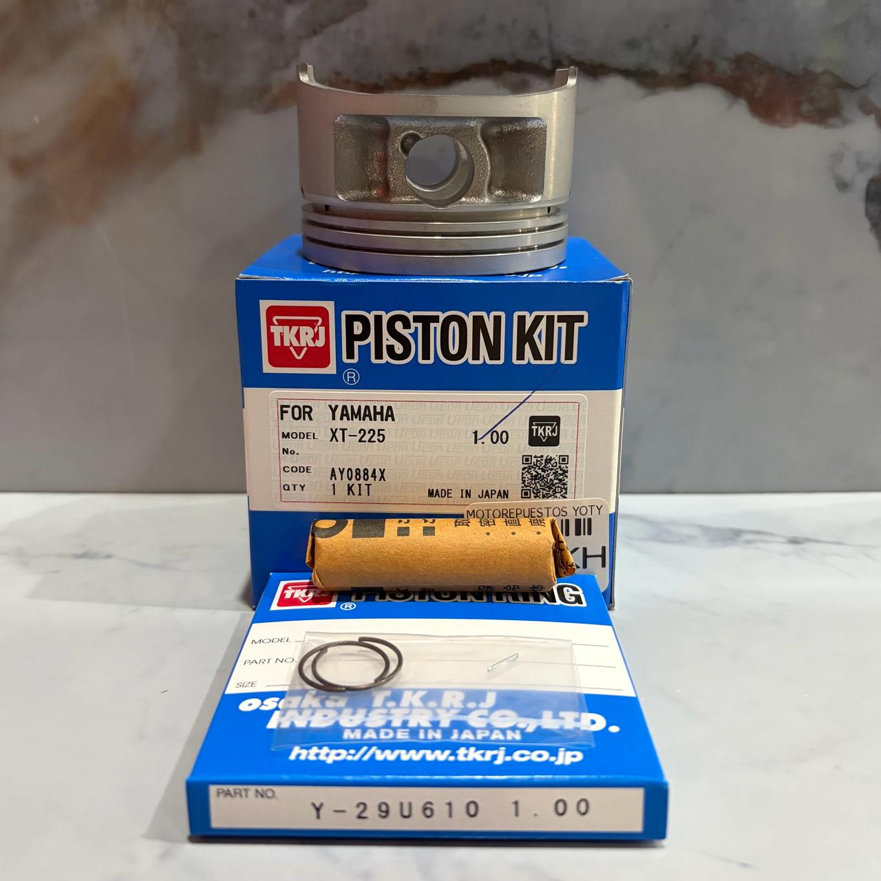 KIT PISTON XT225 1.00 JAPAN