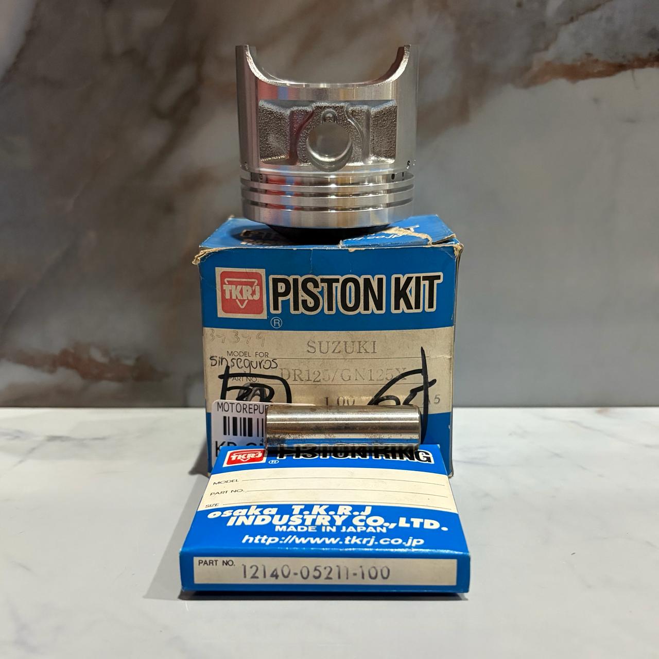 KIT PISTON 1.00 SUZUKI DR/GN125X CABEZON