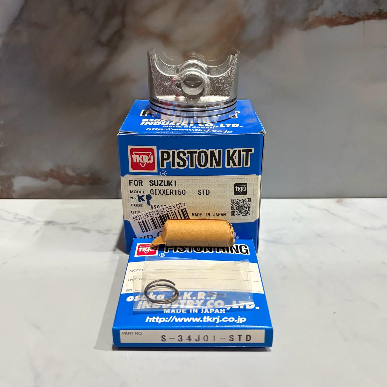 KIT PISTON GIXXER STD TKRJ