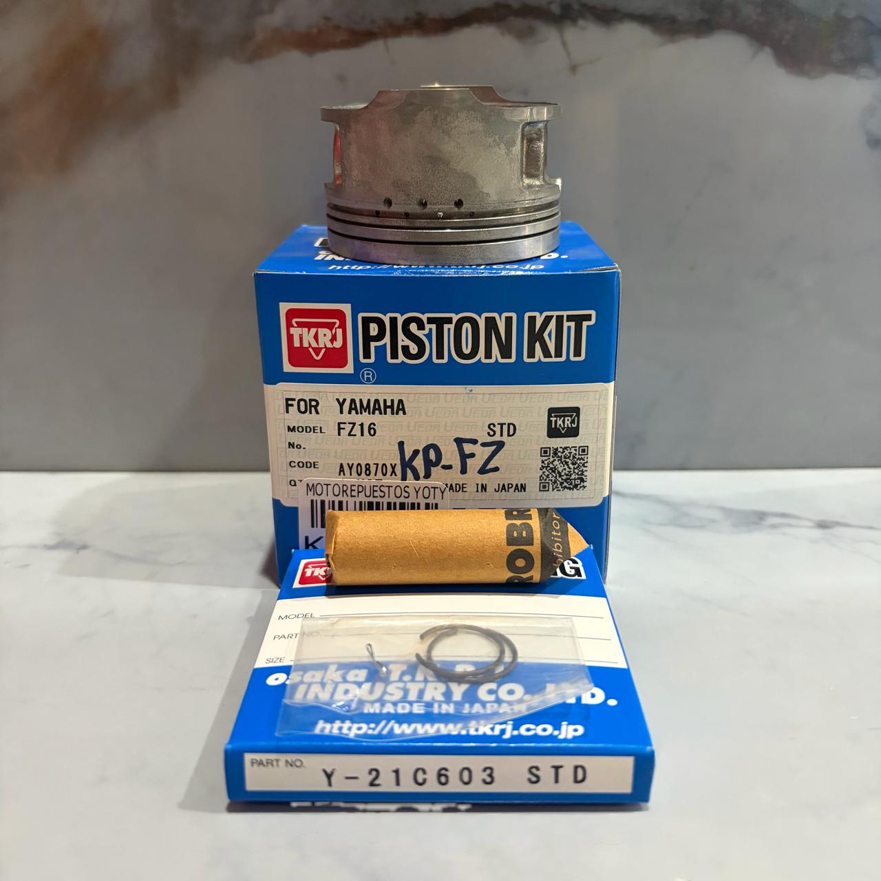 KIT PISTON STD FZ16 TKRJ