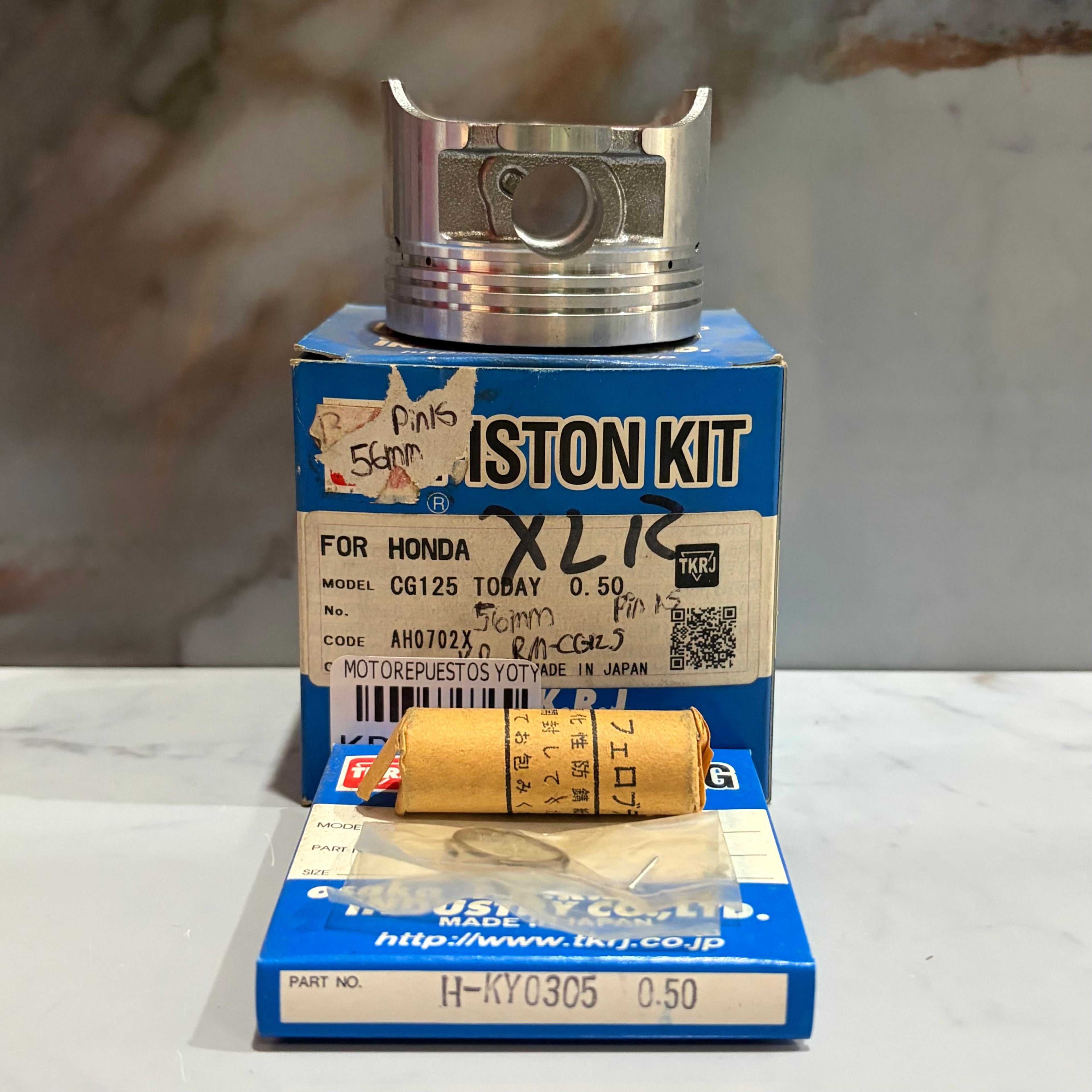 KIT PISTON CG/TODAY/CARGO 0.50 TKRJ