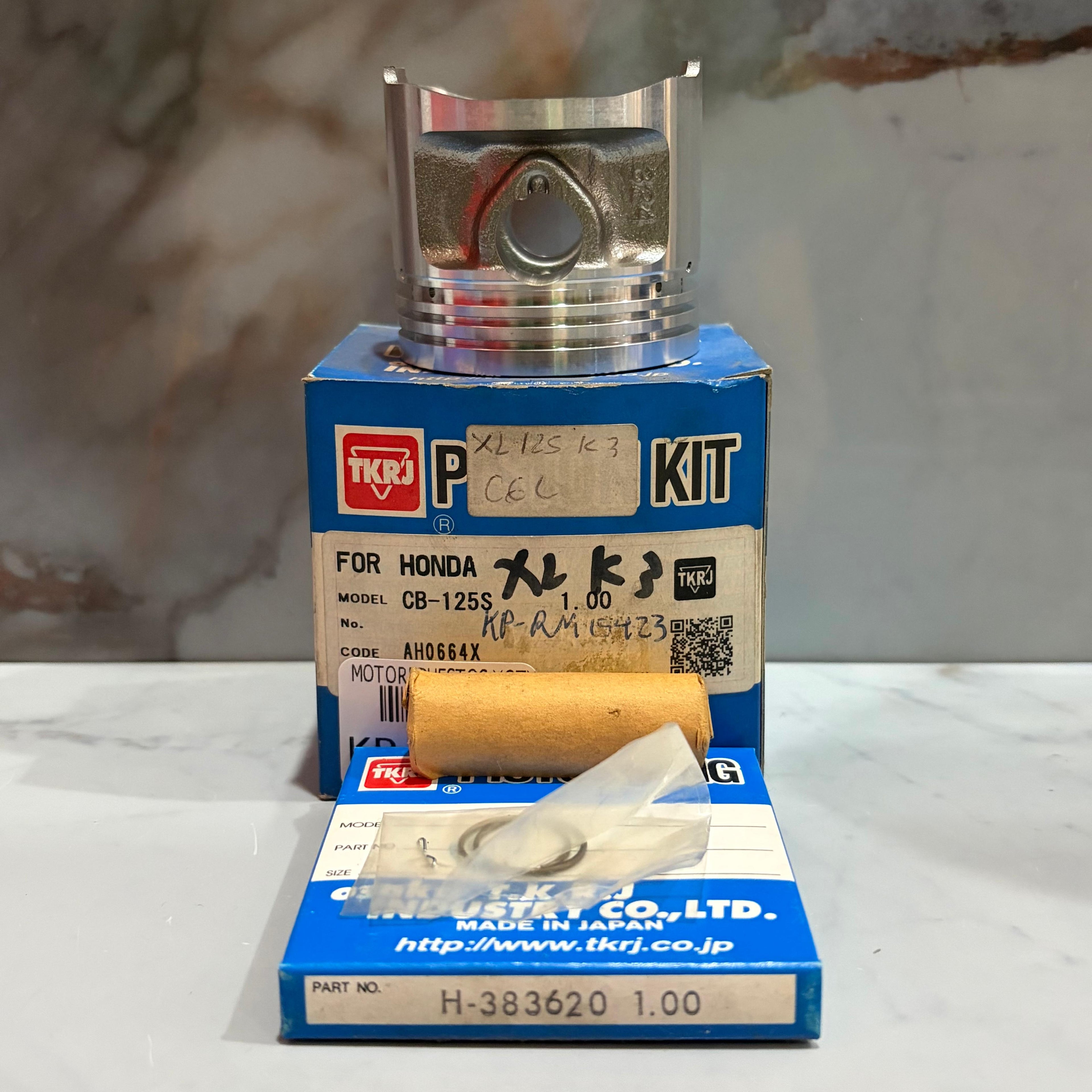 KIT PISTON CB125 1.00 56MM TKRJ
