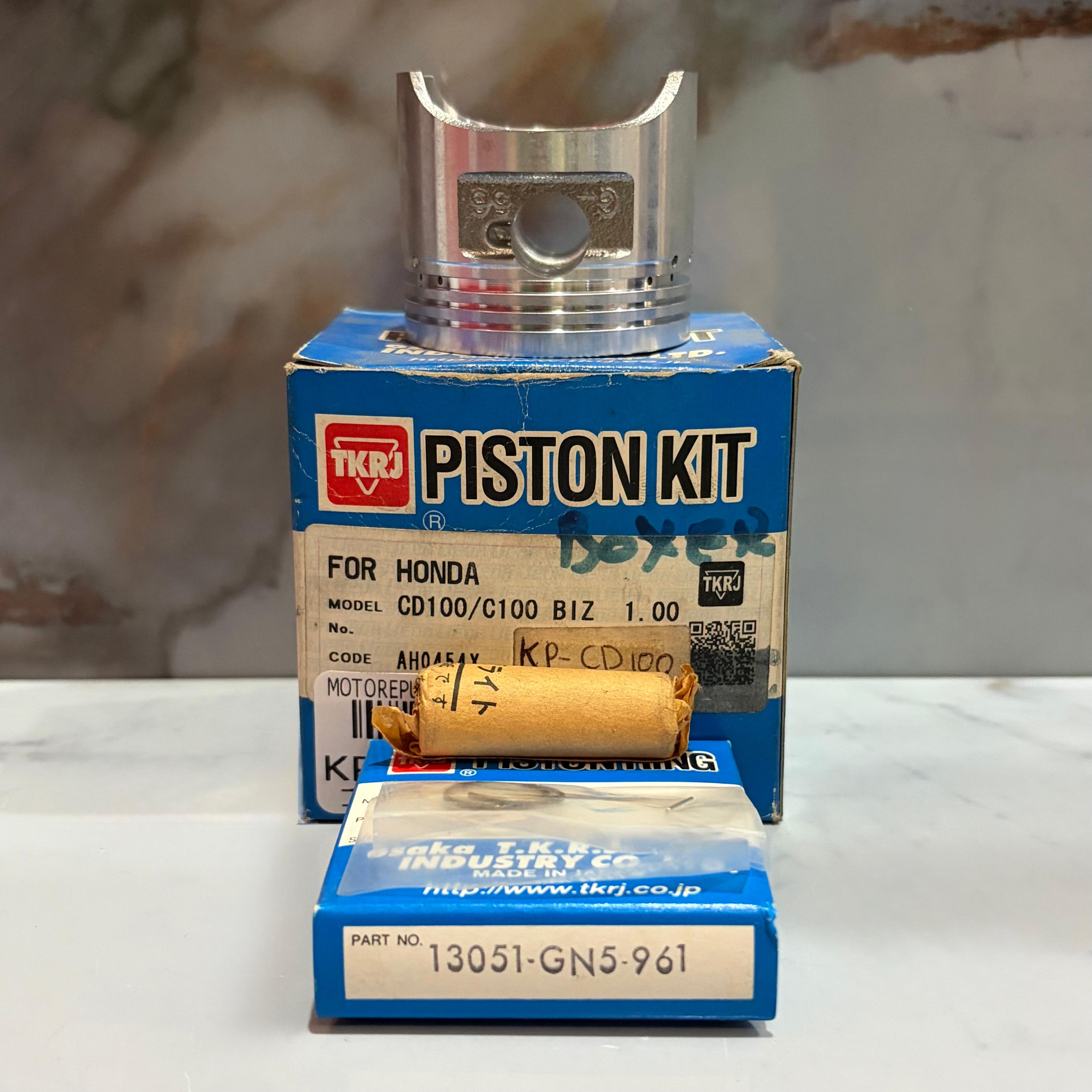 KIT PISTON CD100/C100/BOXER 1.00 TKRJ