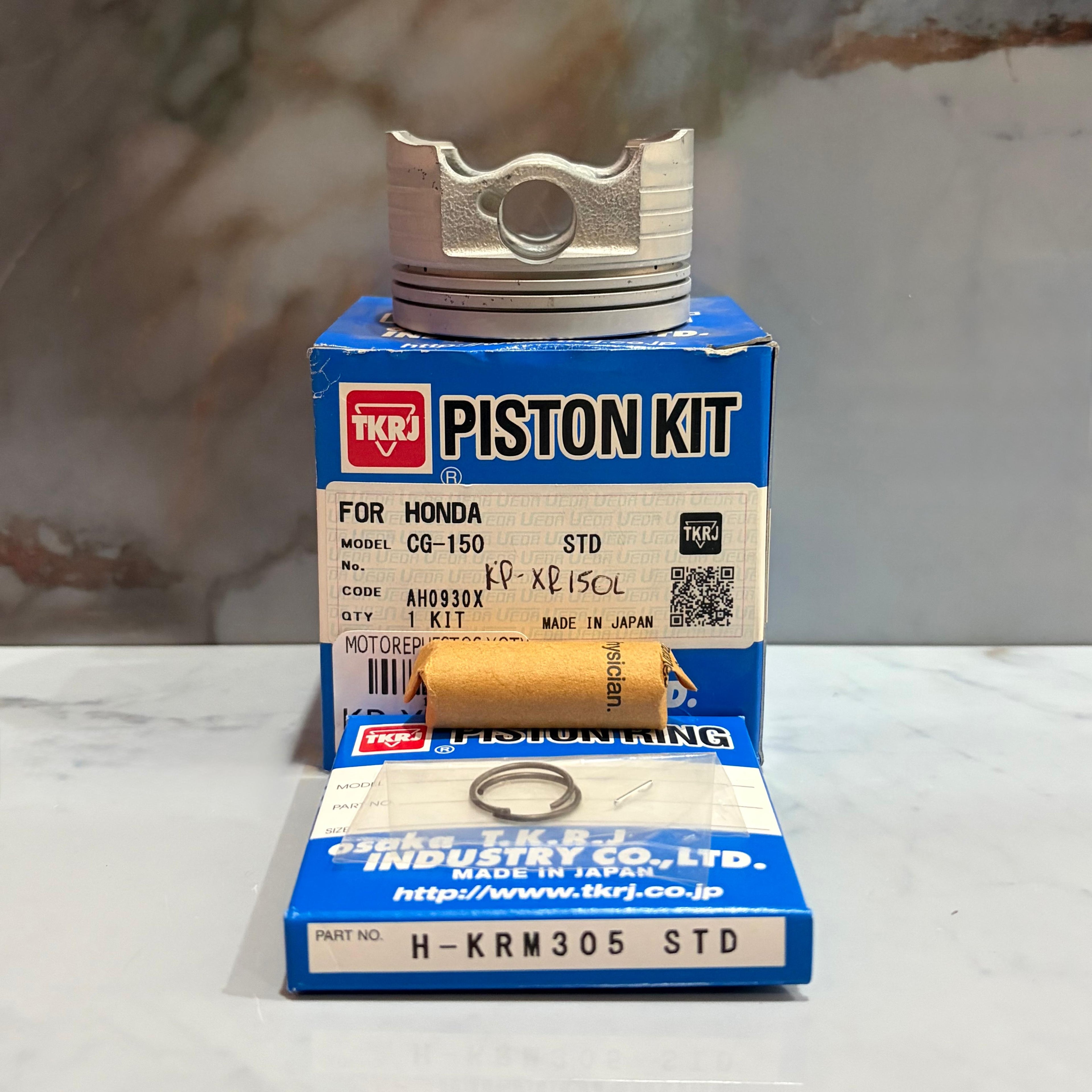 KIT PISTON CG/XR150L STD TKRJ