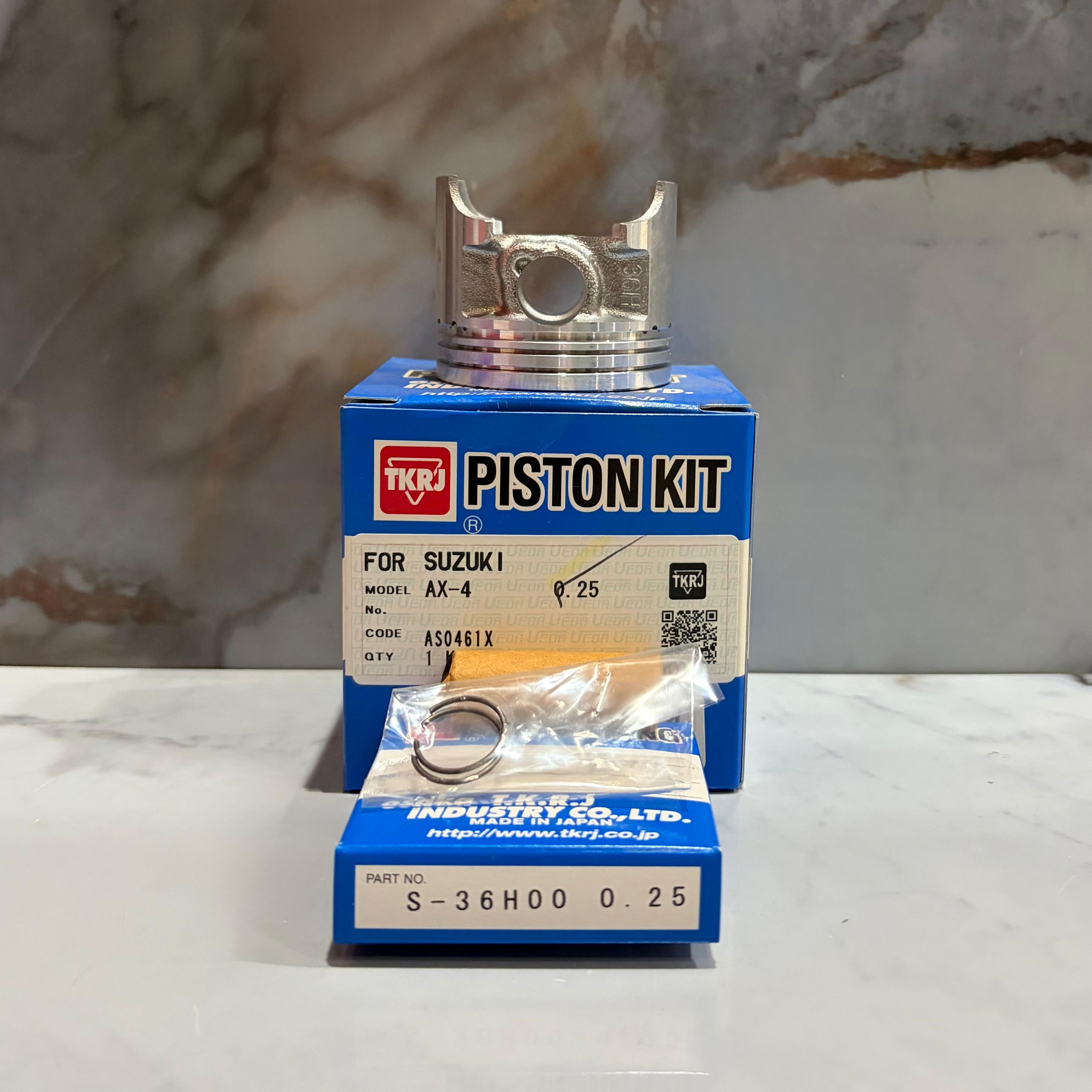 KIT PISTON AX4 0.25 TKRJ