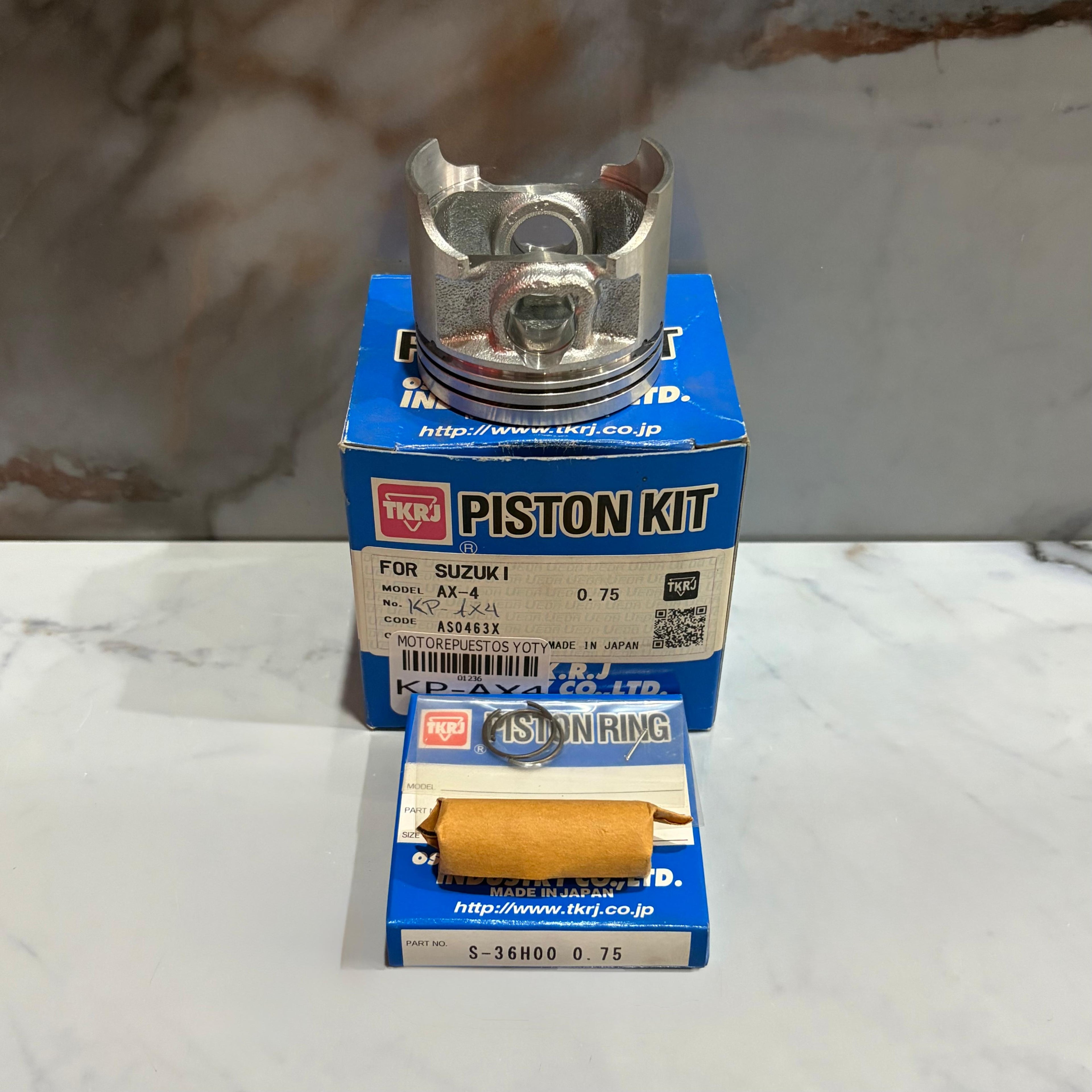 KIT PISTON AX4 0.75 TKRJ