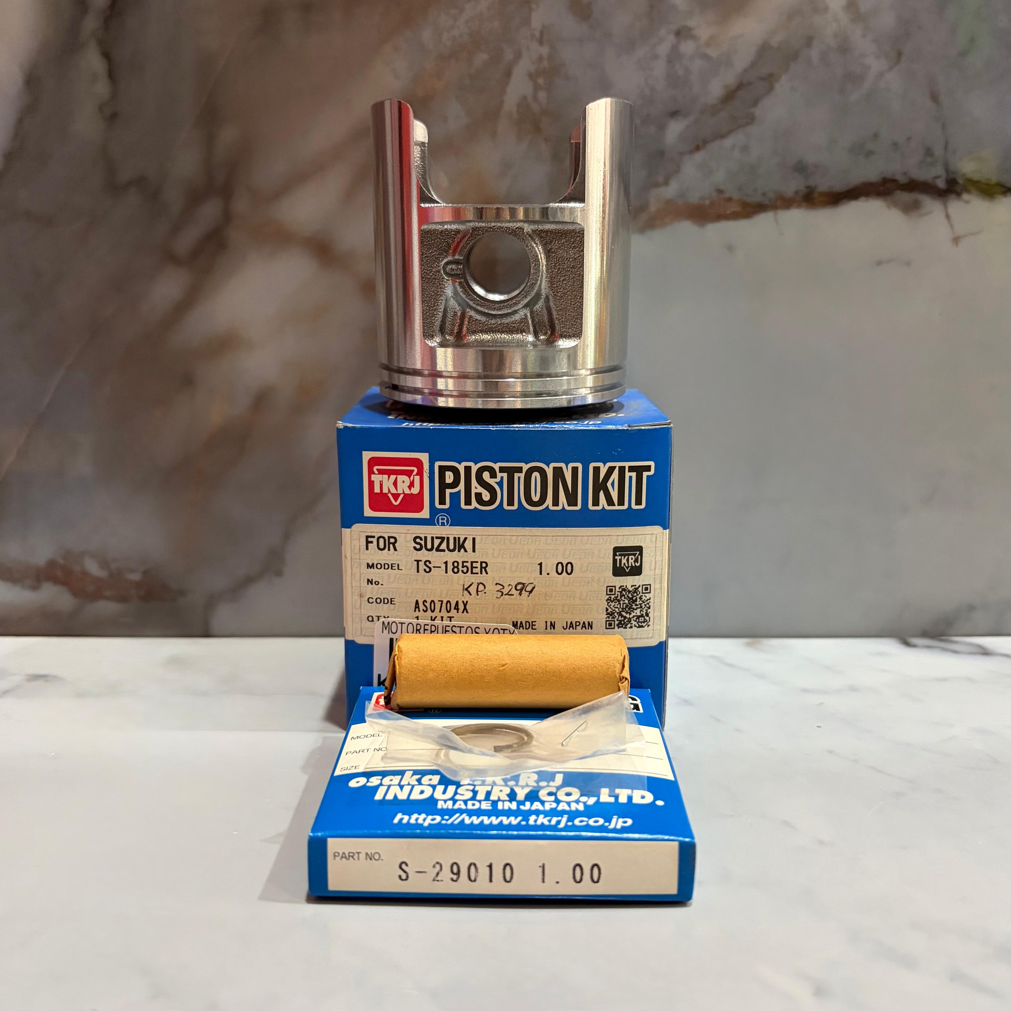 KIT PISTON TS 185 1.00 TKRJ