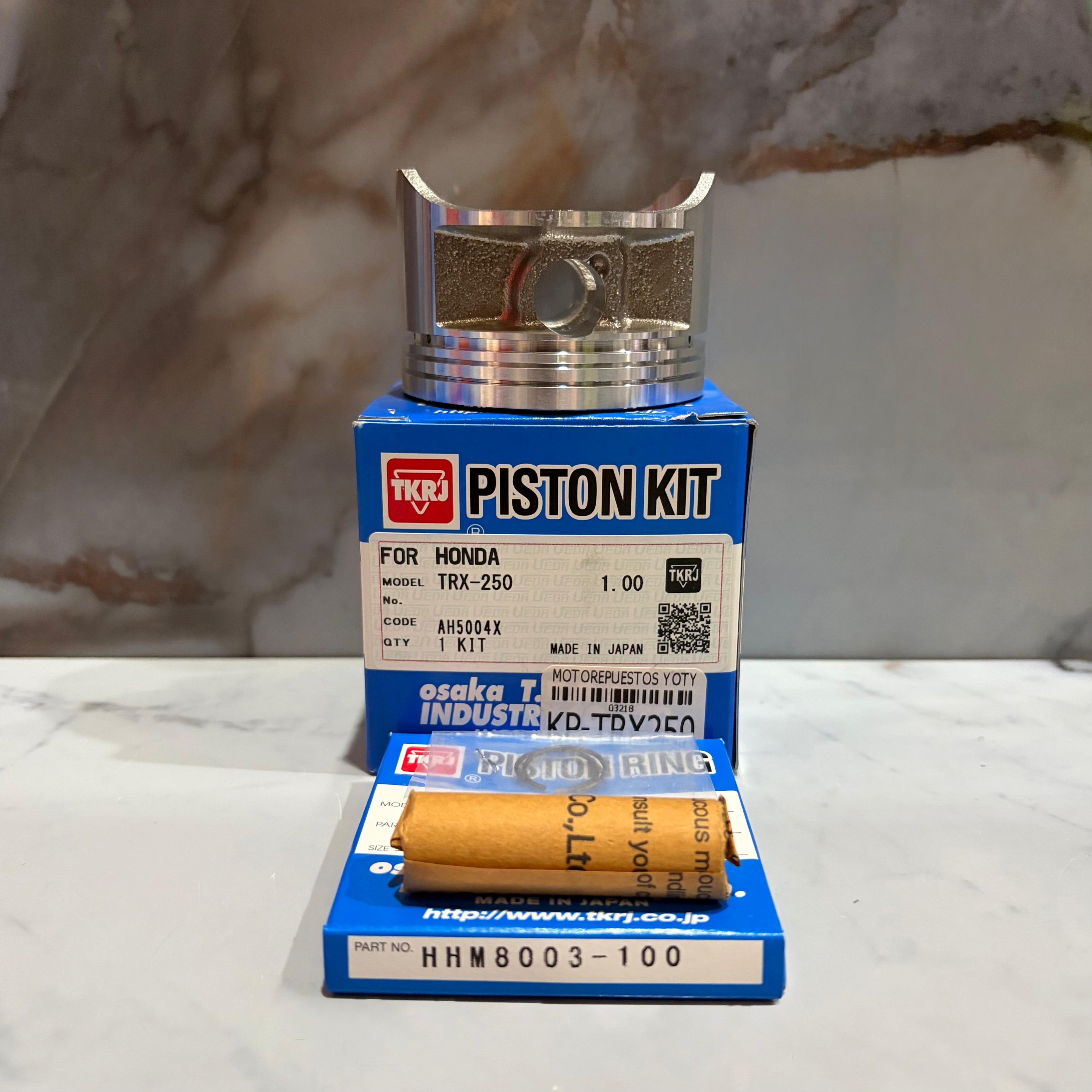 KIT PISTON TRX250 1.00 TKRJ