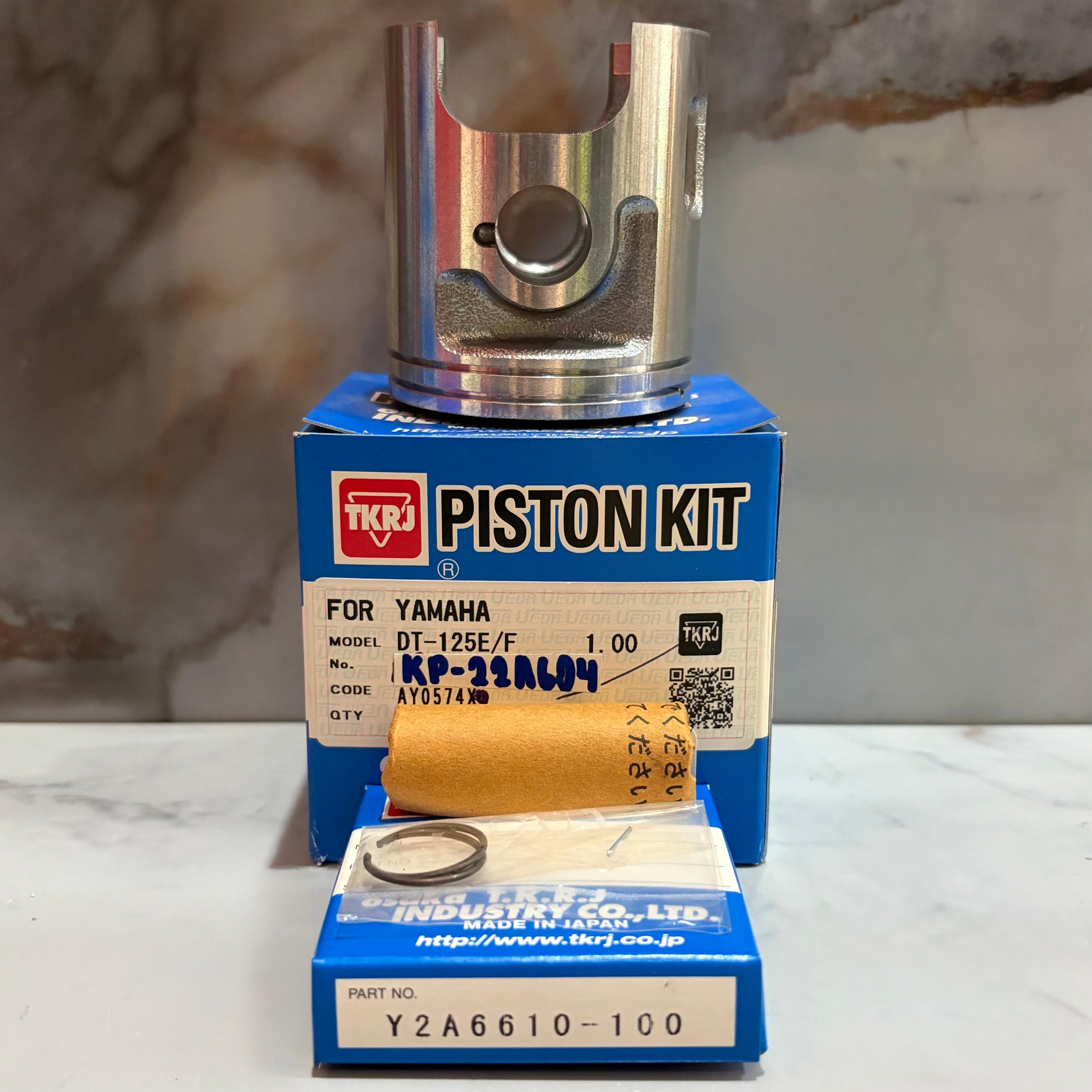 KIT PISTON DT125E 100
