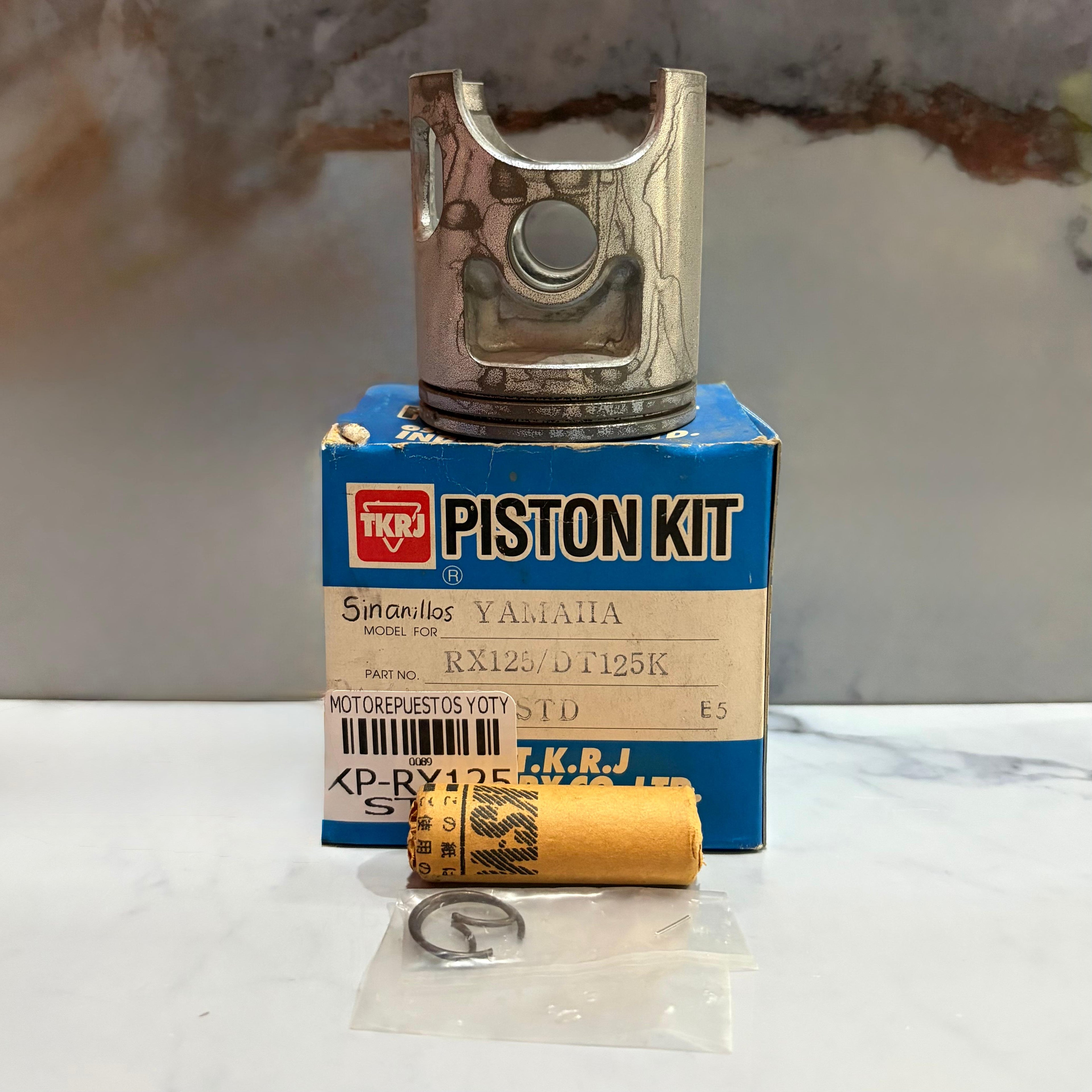 KIT PISTON DT125/RX125 STD TKRJ