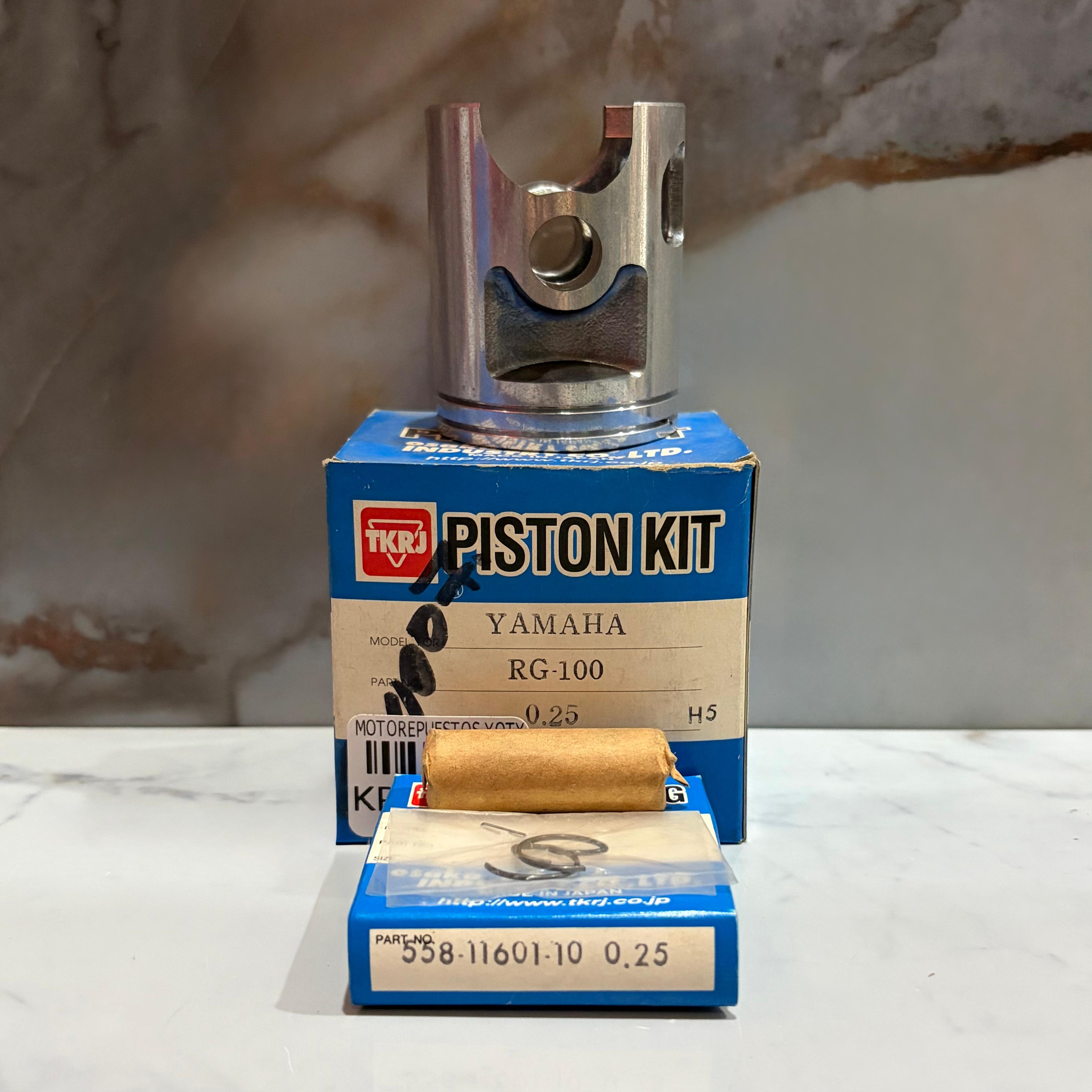 KIT PISTON RX100 0.25 TKRJ