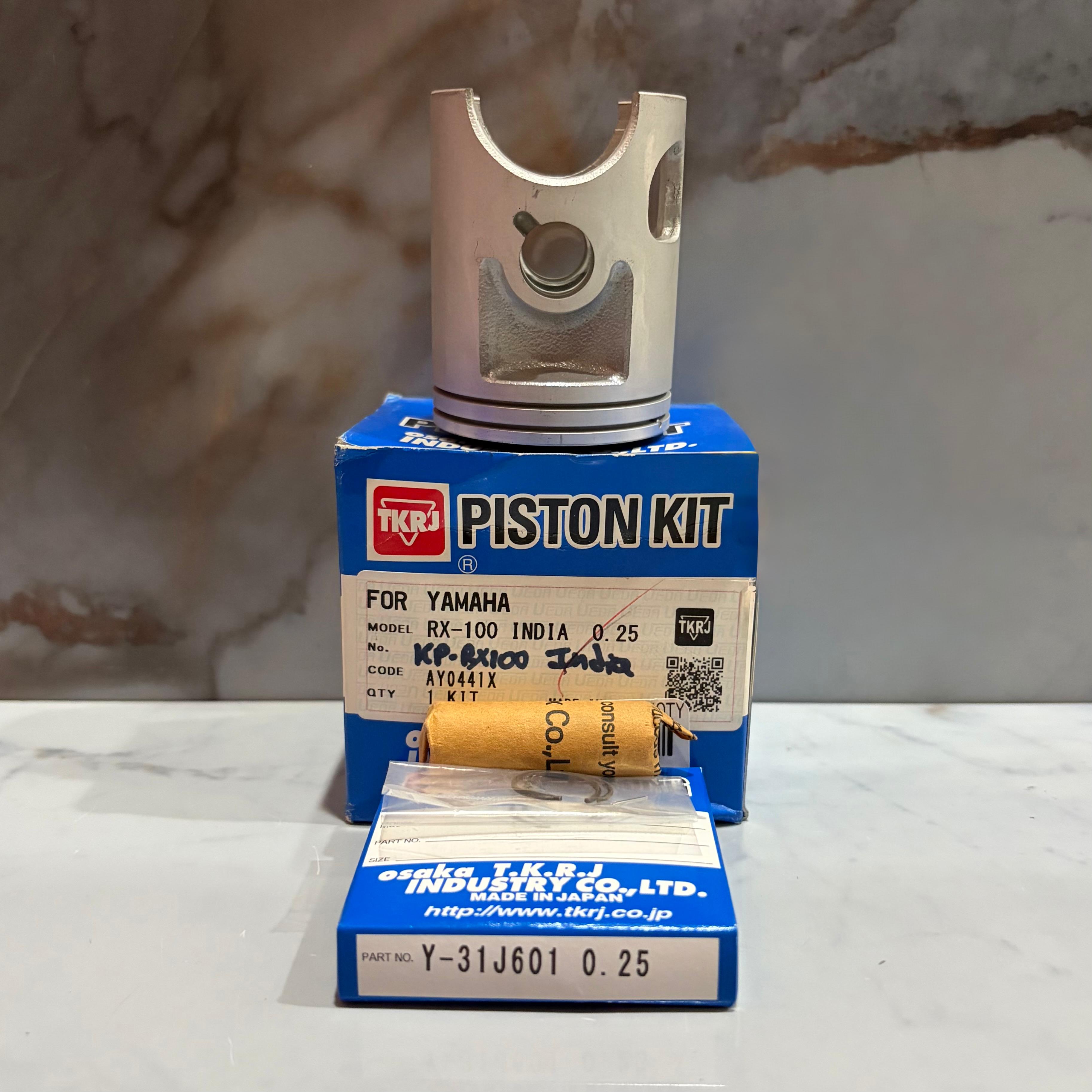 KIT PISTON RX100 INDIA 0.25 TKRJ