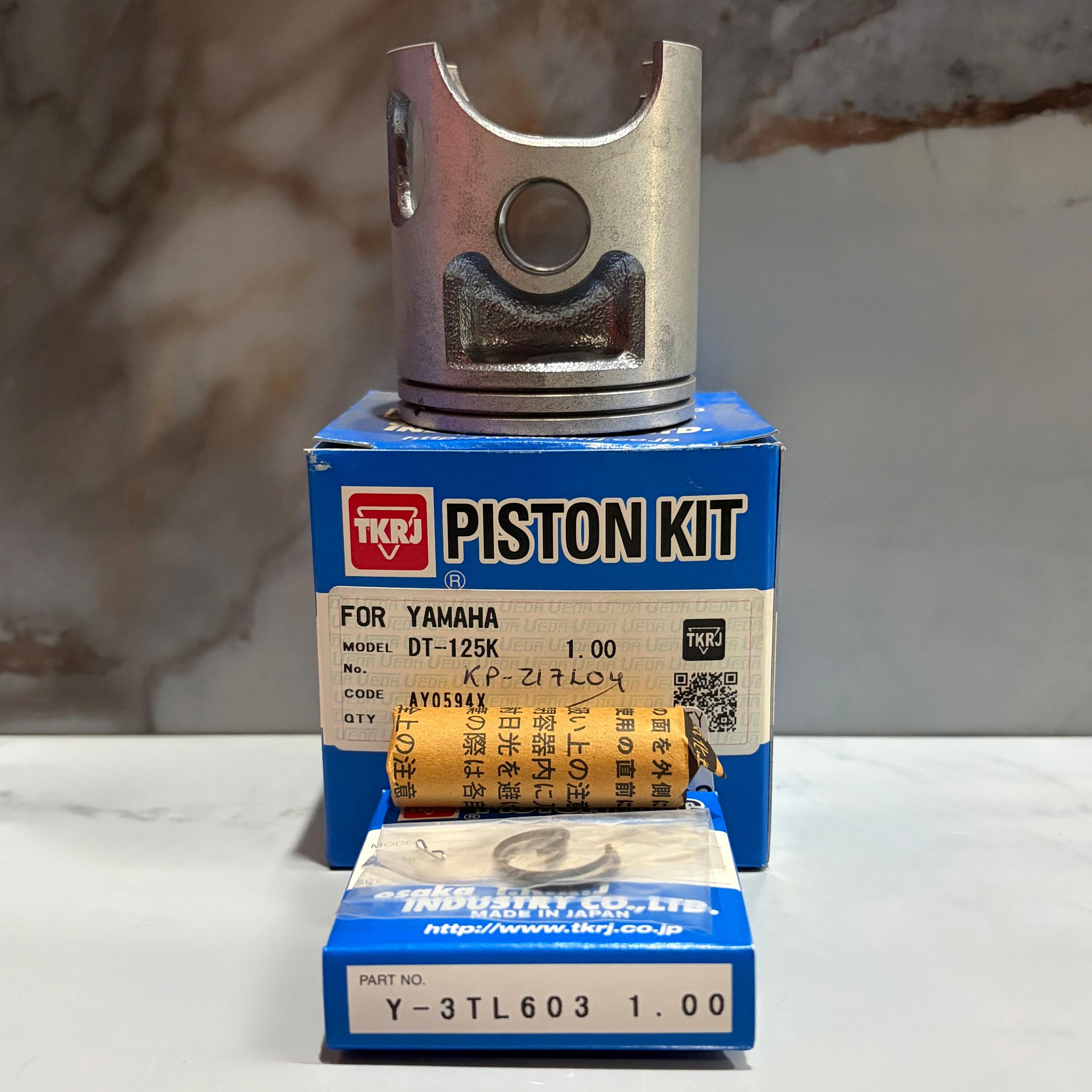 KIT PISTON DT125K 1.00 TKRJ
