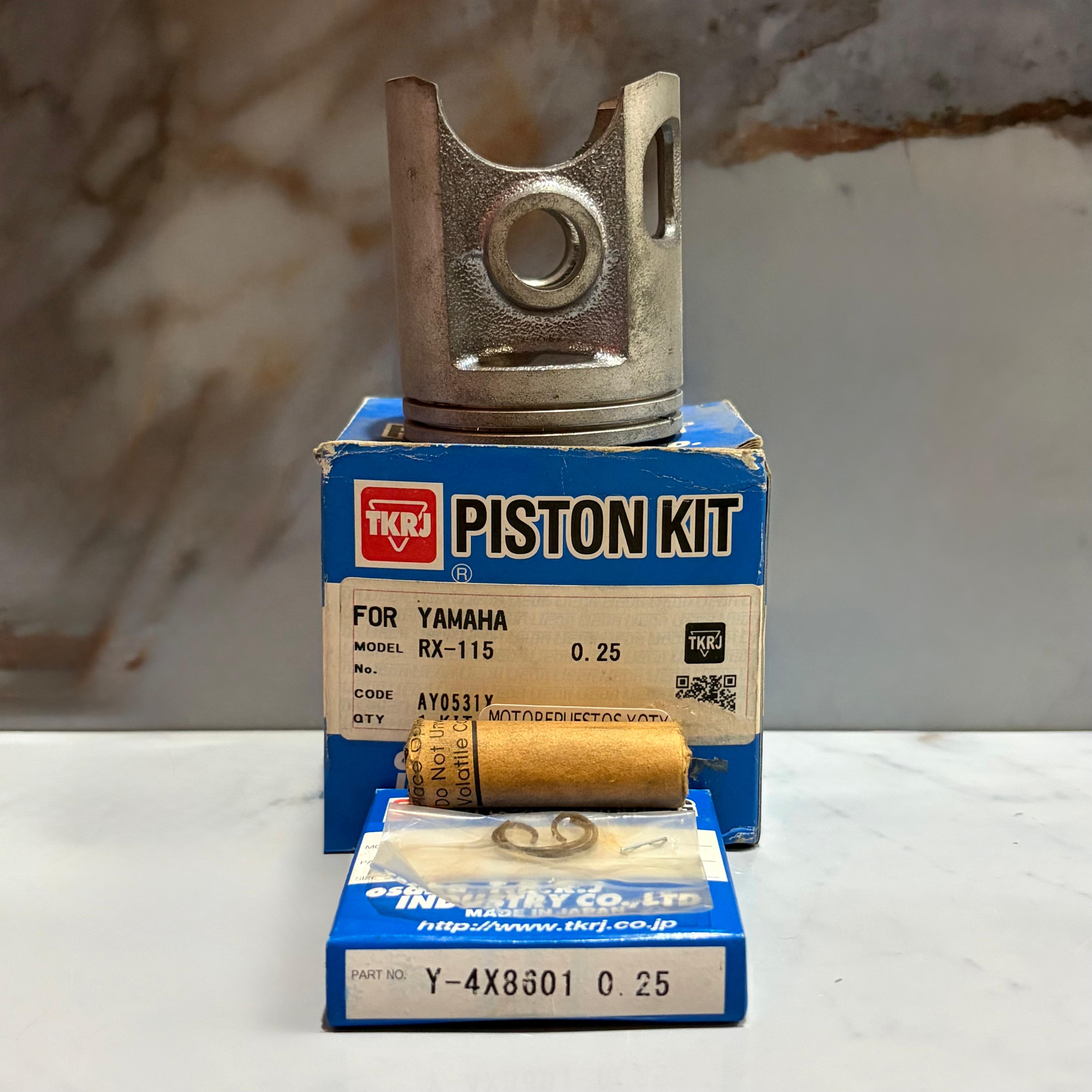 KIT DE PISTON RX115 0.25 TKRJ