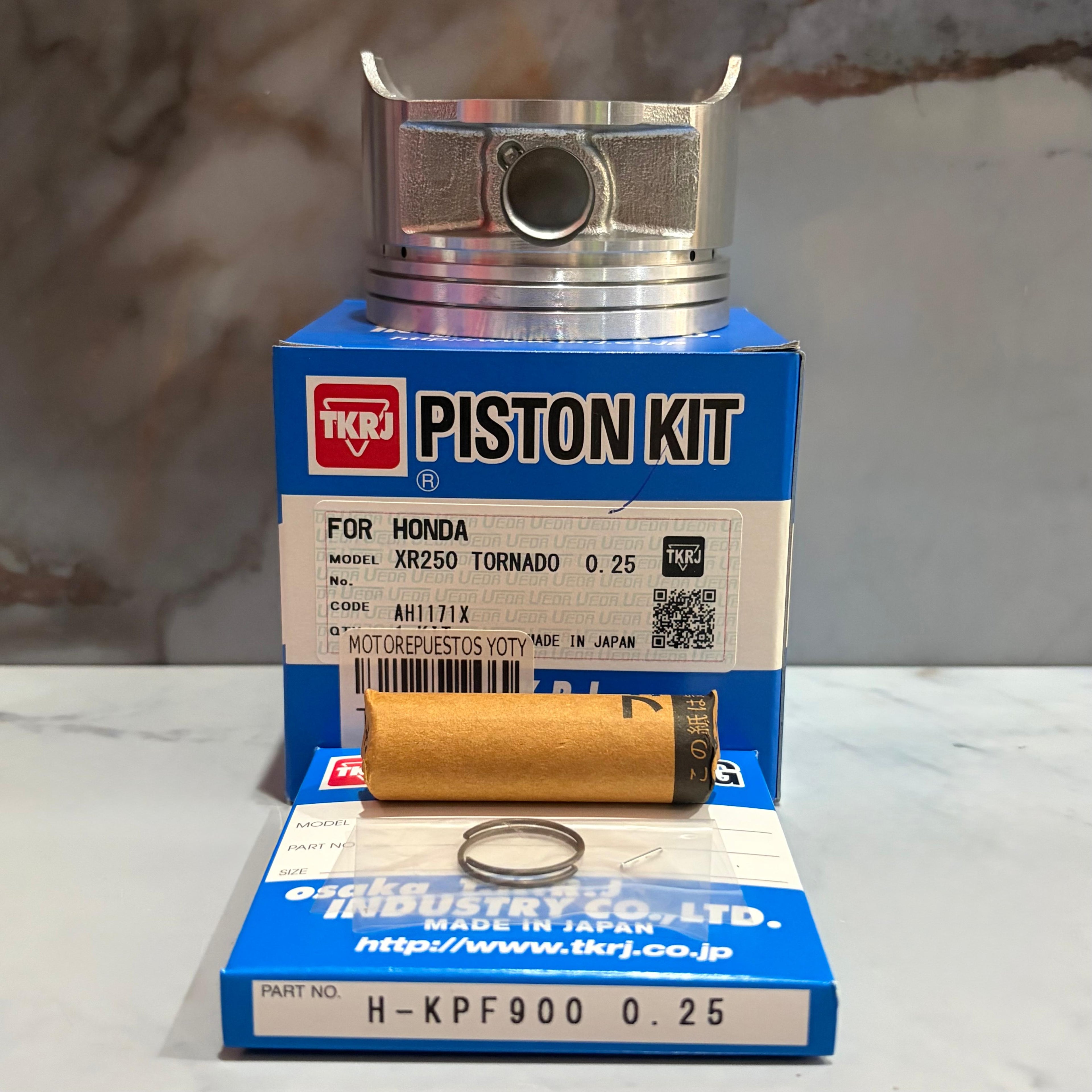 KIT PISTON XR250 TORNADO 0.25 TKRJ
