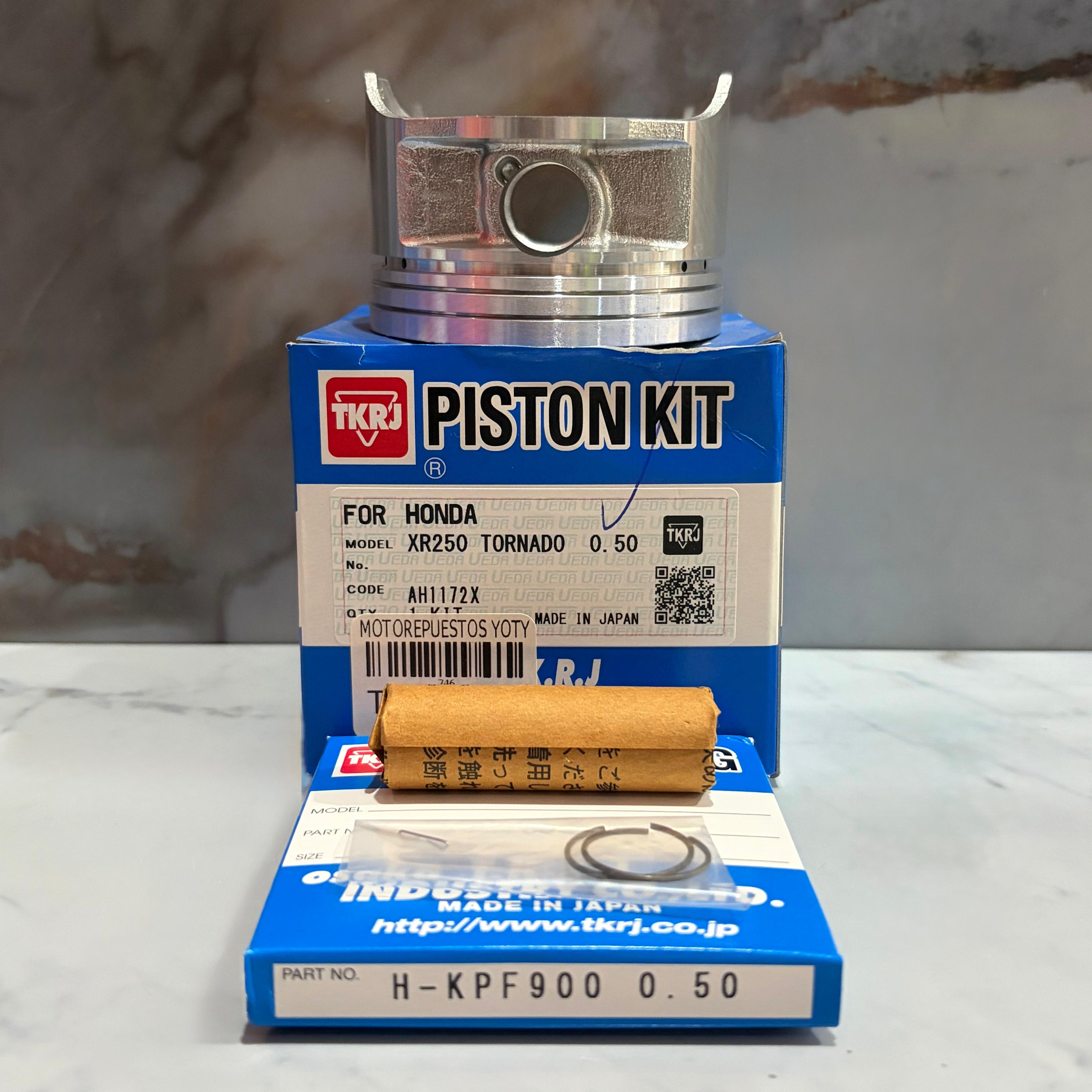 KIT PISTON XR250 TORNADO 0.50 TKRJ