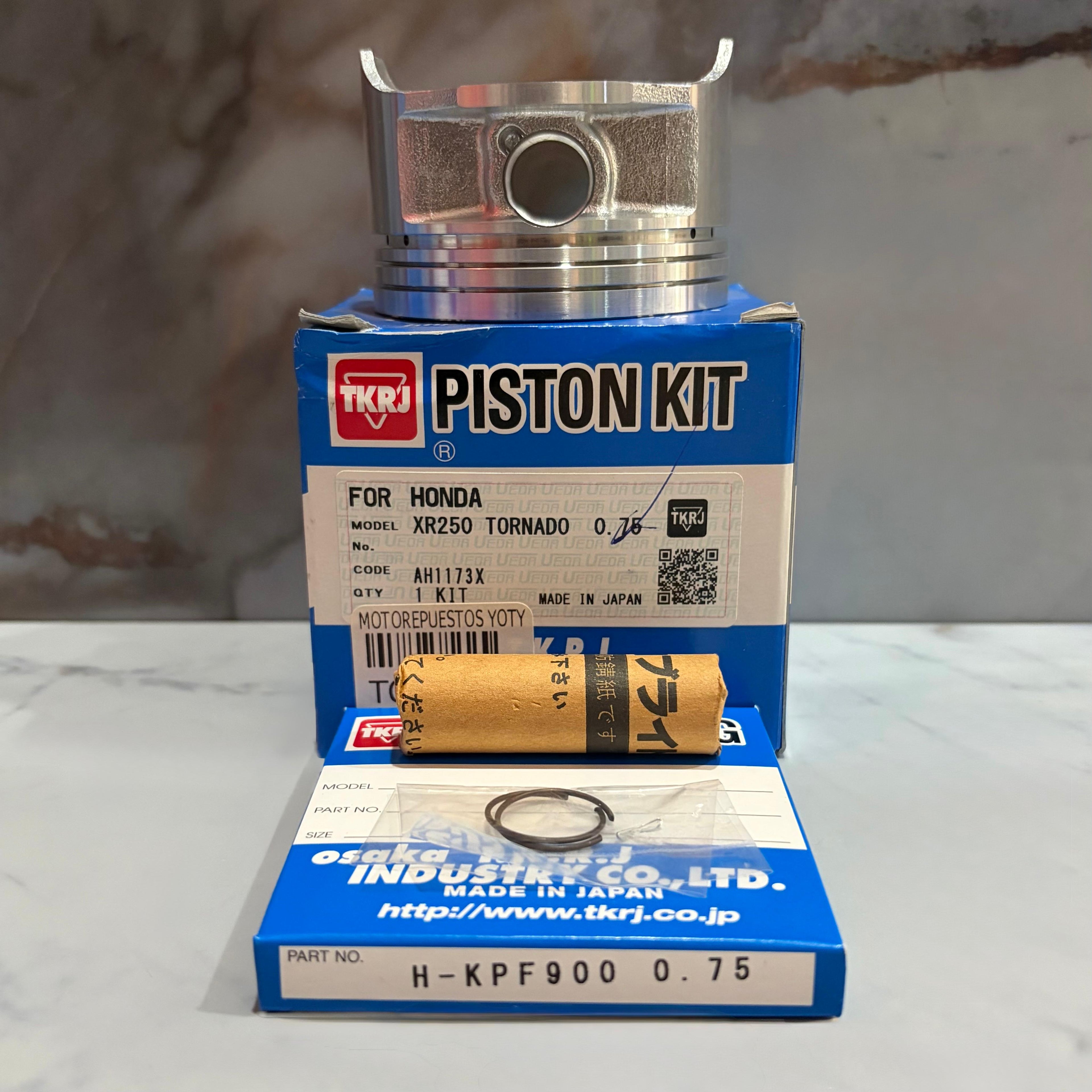 KIT PISTON TORNADO 250 0.75 TKRJ