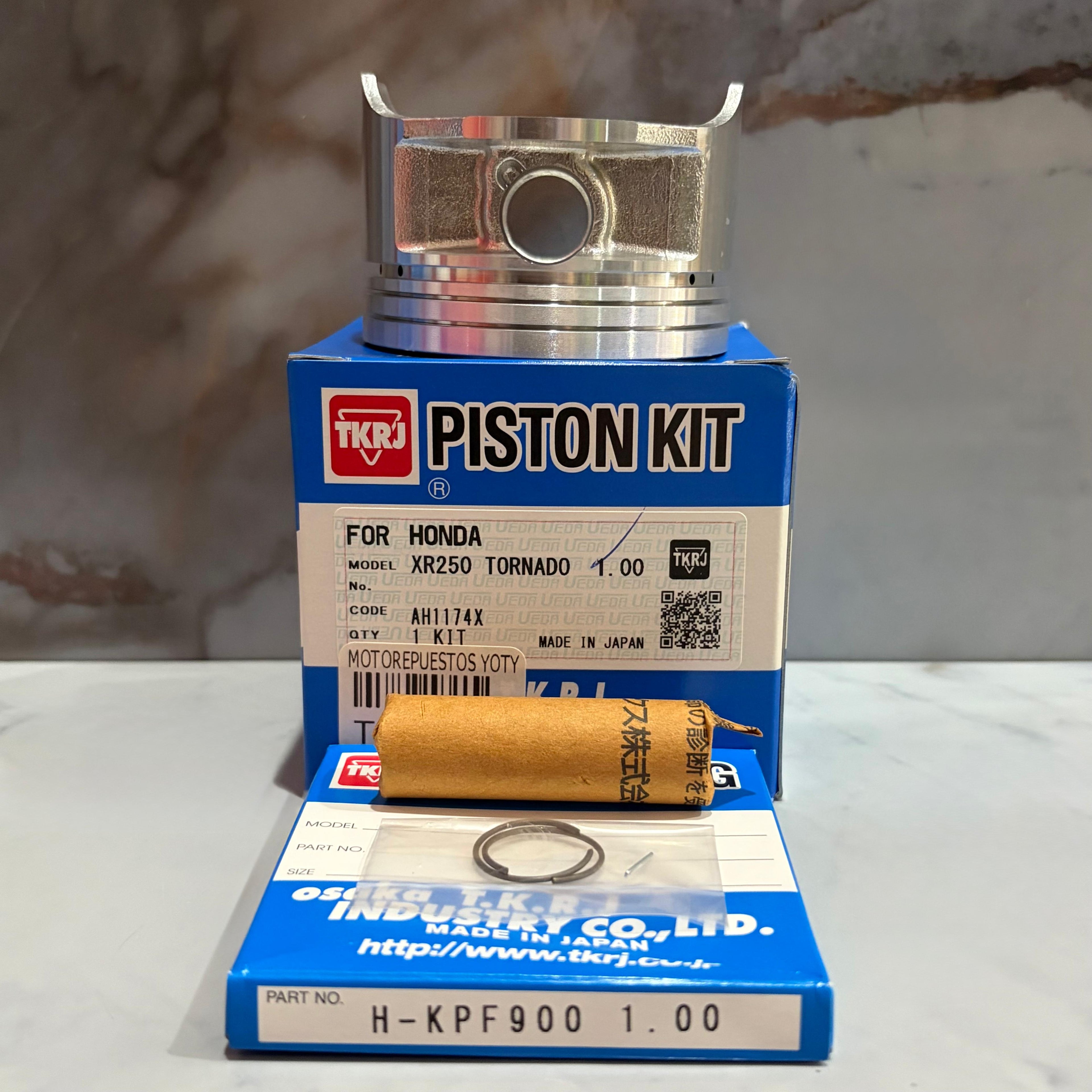 KIT PISTON TORNADO 250 1.00 TKRJ