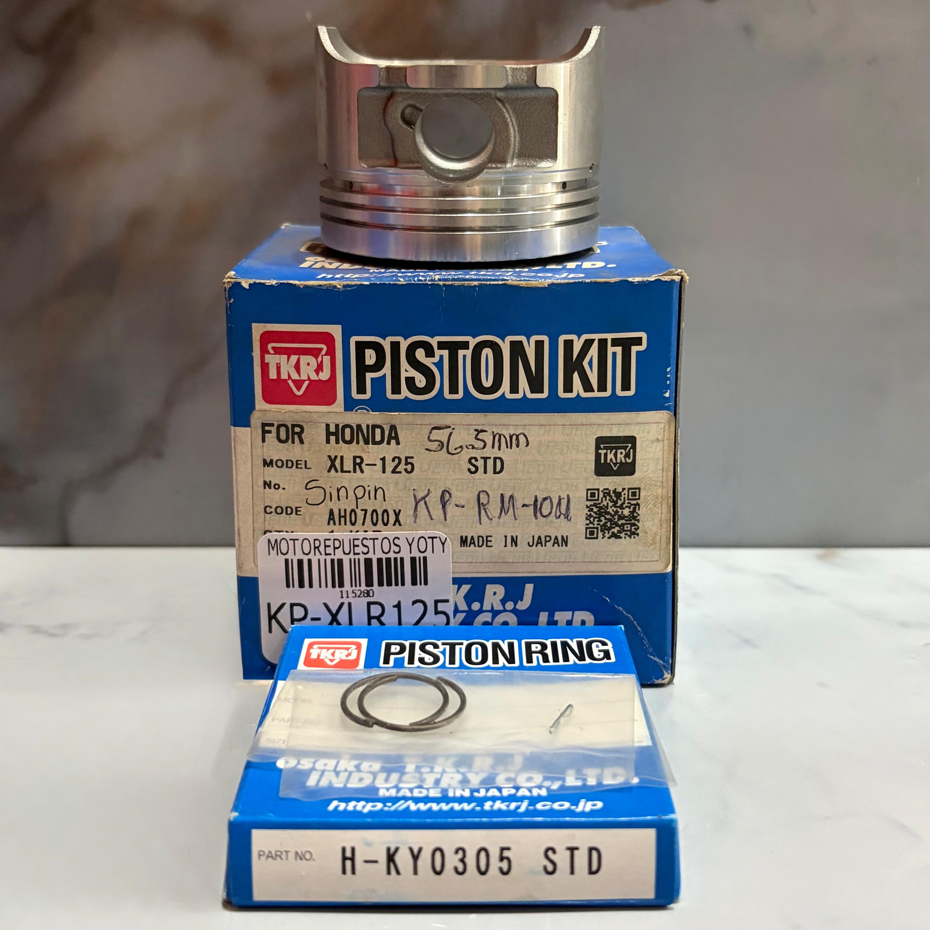 KIT PISTON XLR125 STD TKRJ