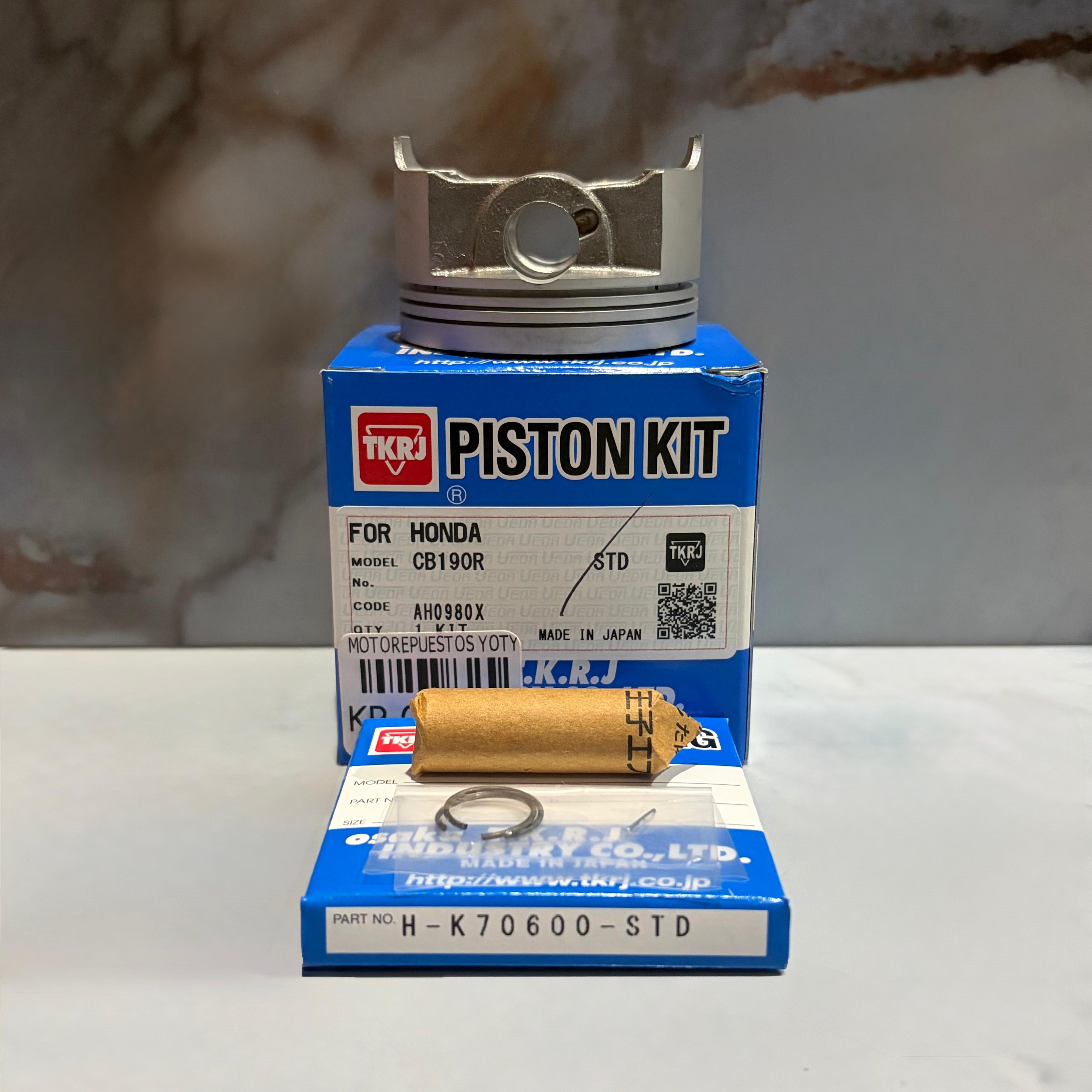KIT PISTON CB190R STD TKRJ