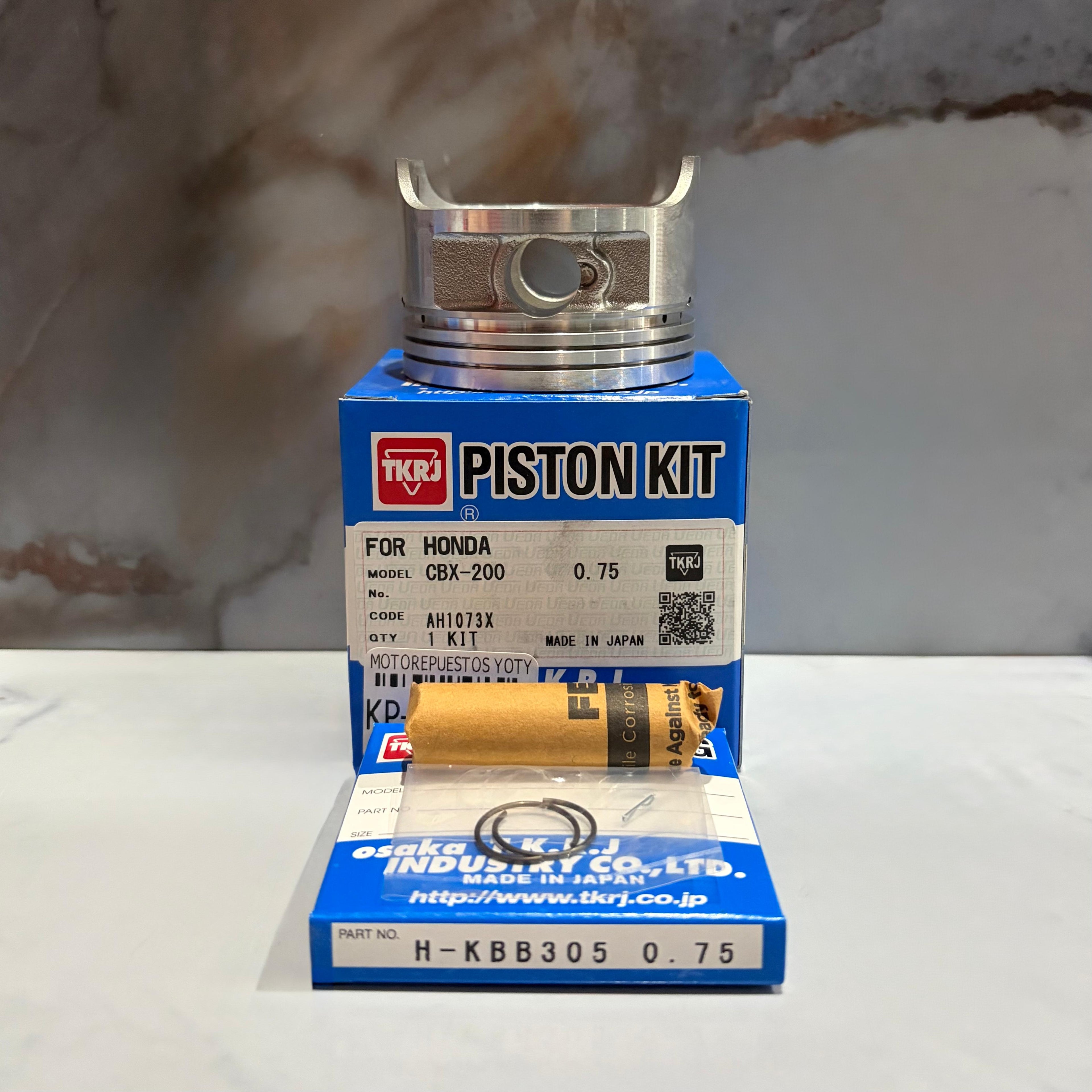 KIT PISTON CBX/KBB 0.75 TKRJ