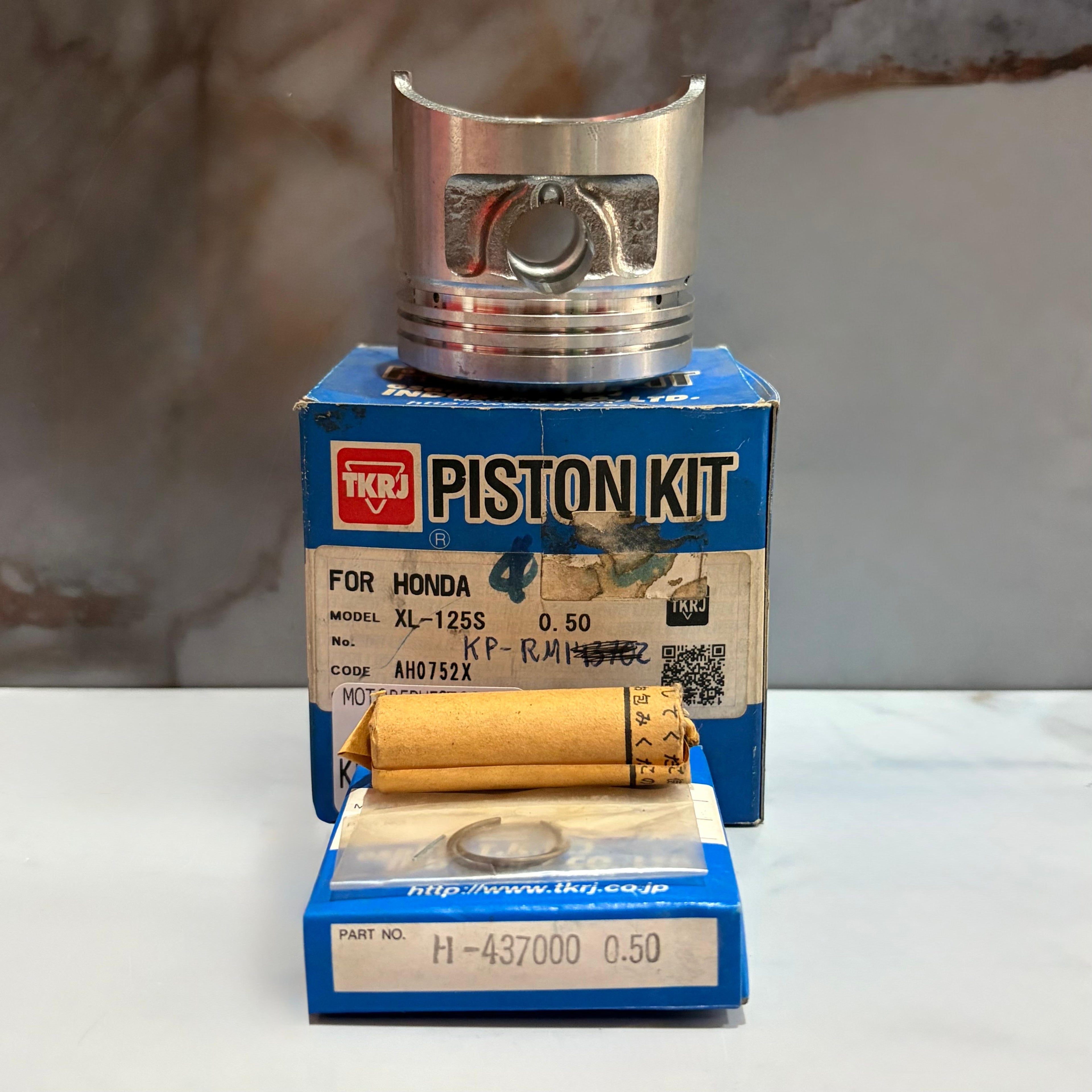 KIT PISTON XL125 0.25 JAPON