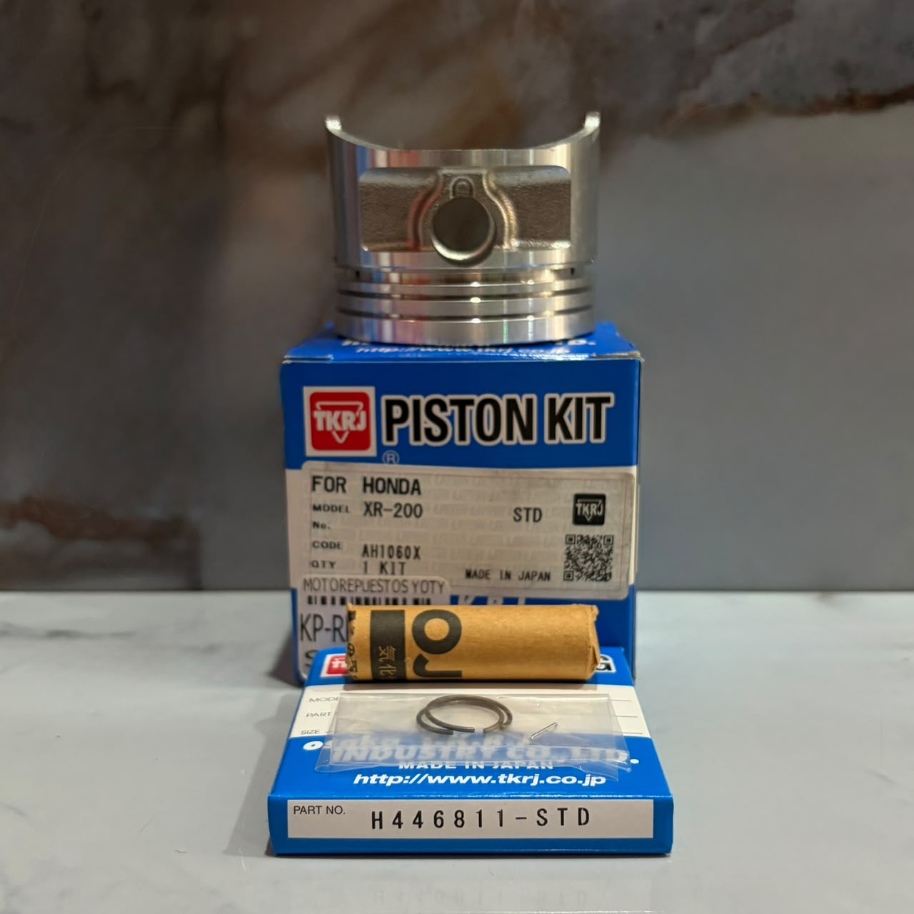 KIT PISTON XR200 STD JAPON