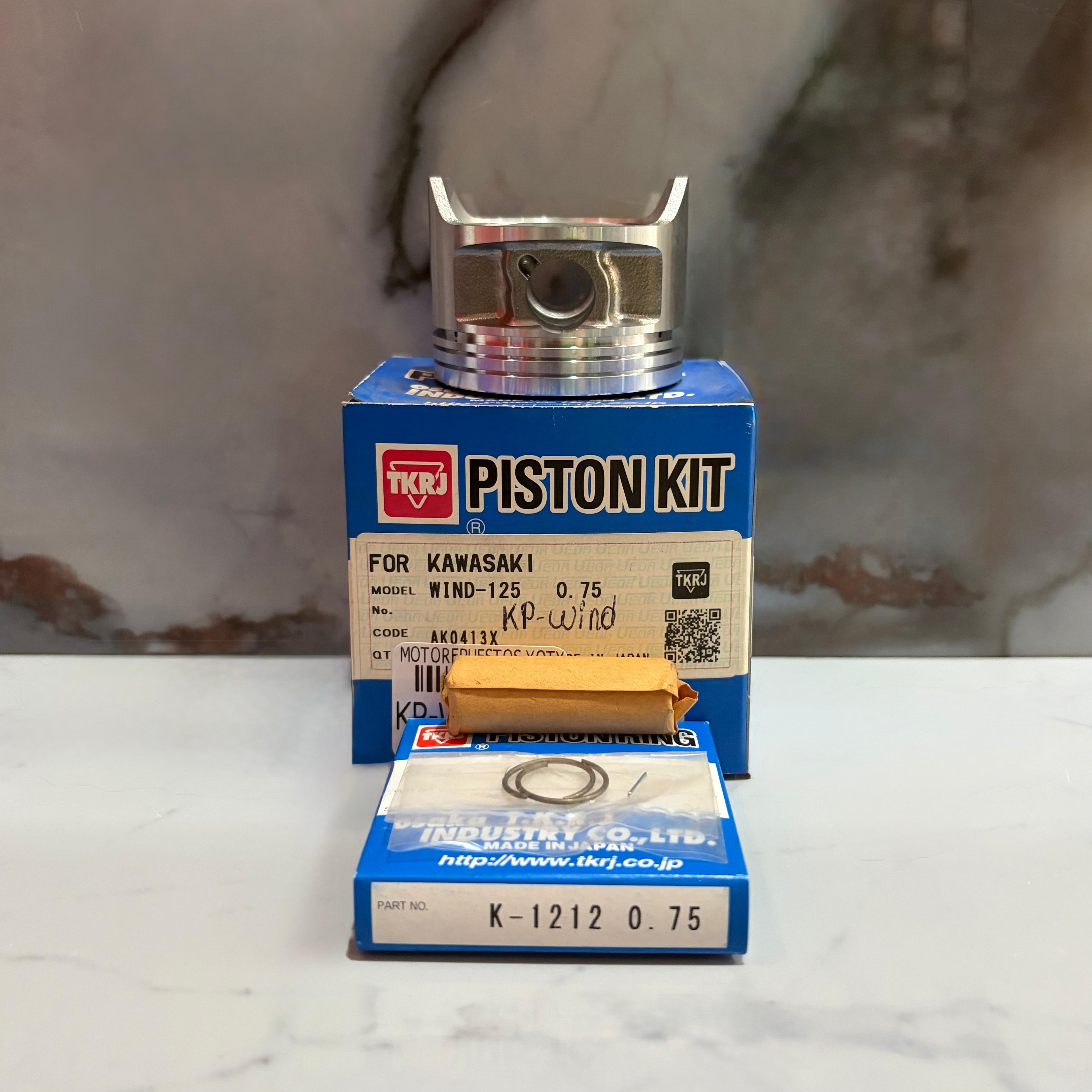 KIT PISTON WIND125 0.75 TKRJ