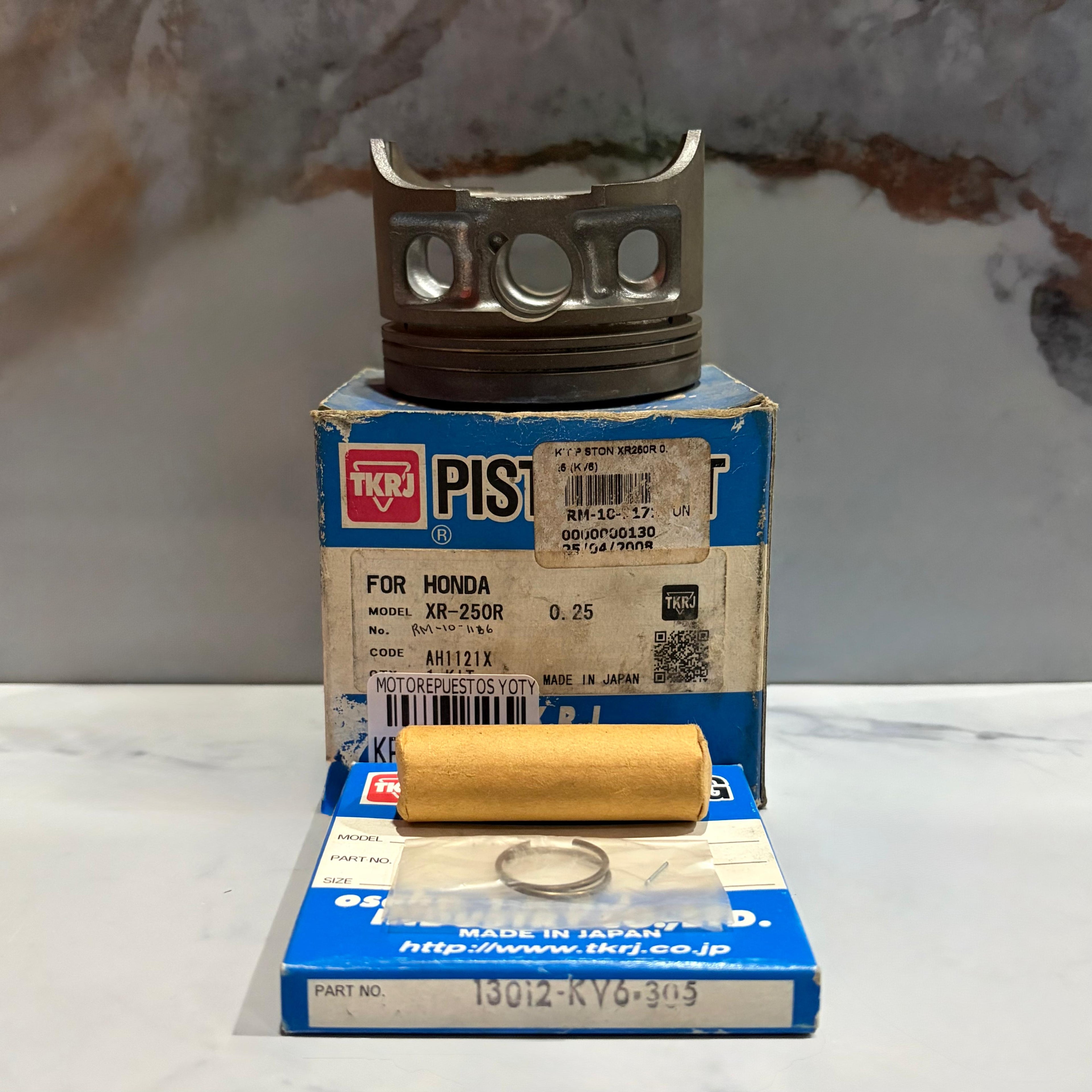 KIT PISTON XR250R 0.25 TKRJ