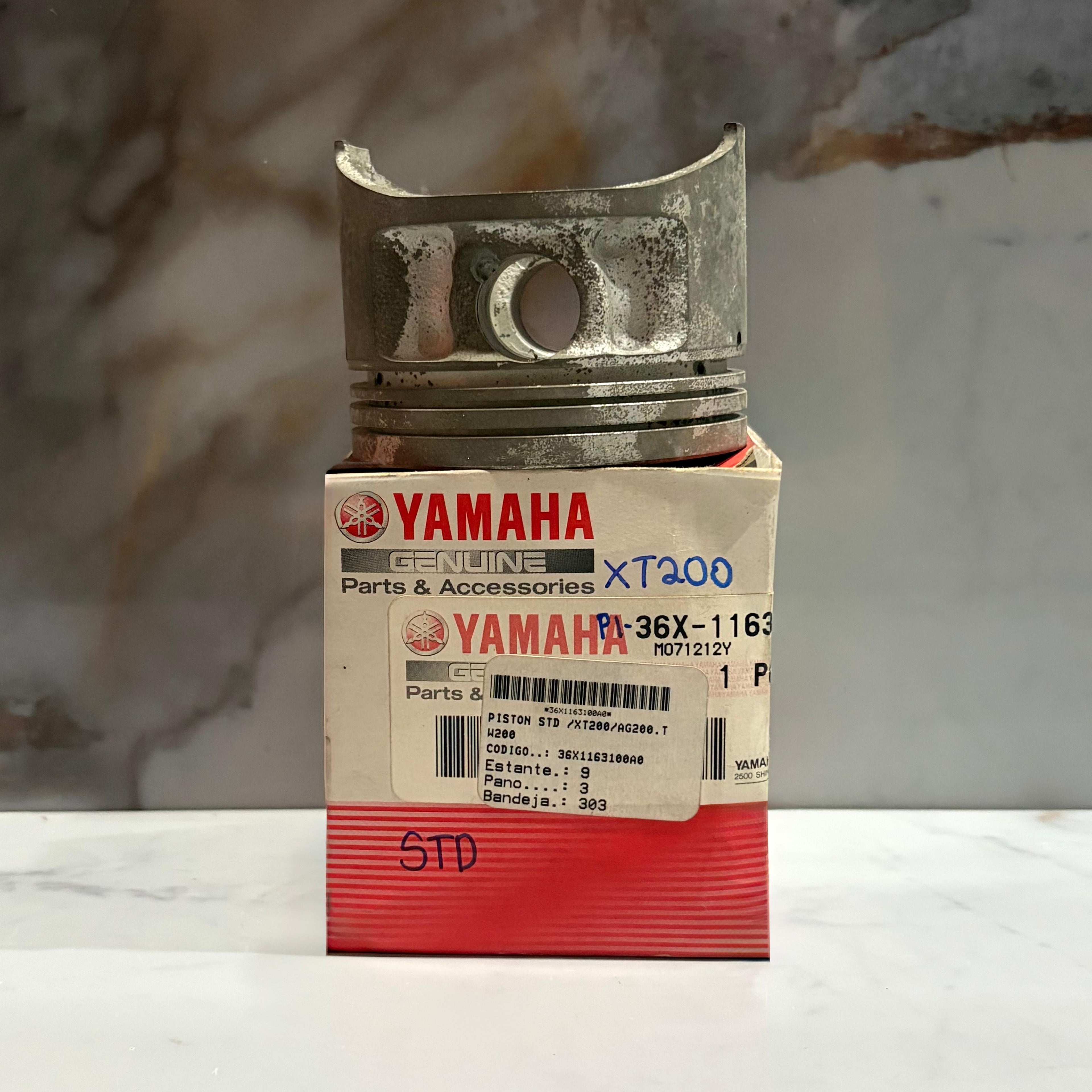 PISTON XT200 STD ORIGINAL