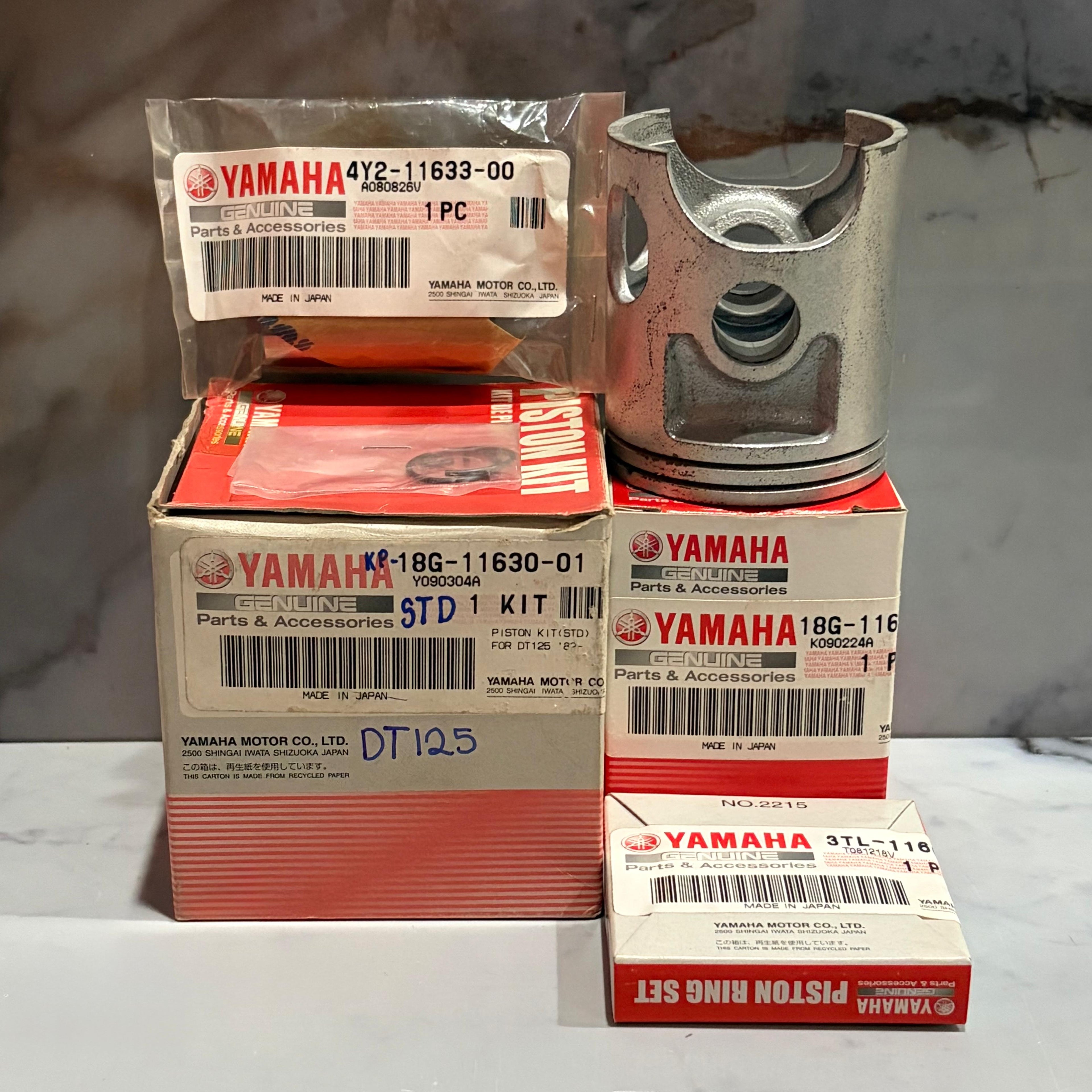 KIT PISTON DT125 STD ORIGINAL