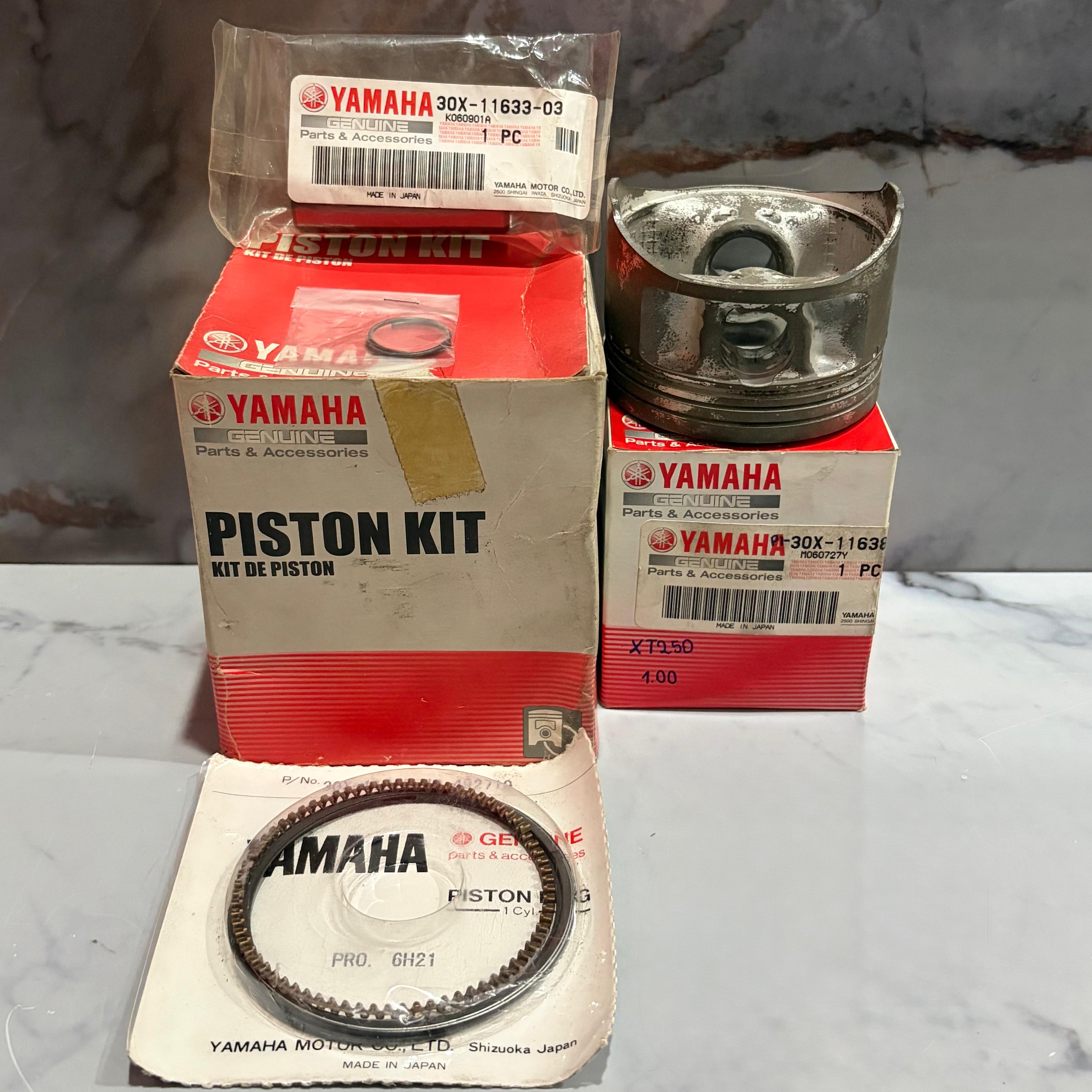 KIT PISTON XT250 1.00 ORIGINAL