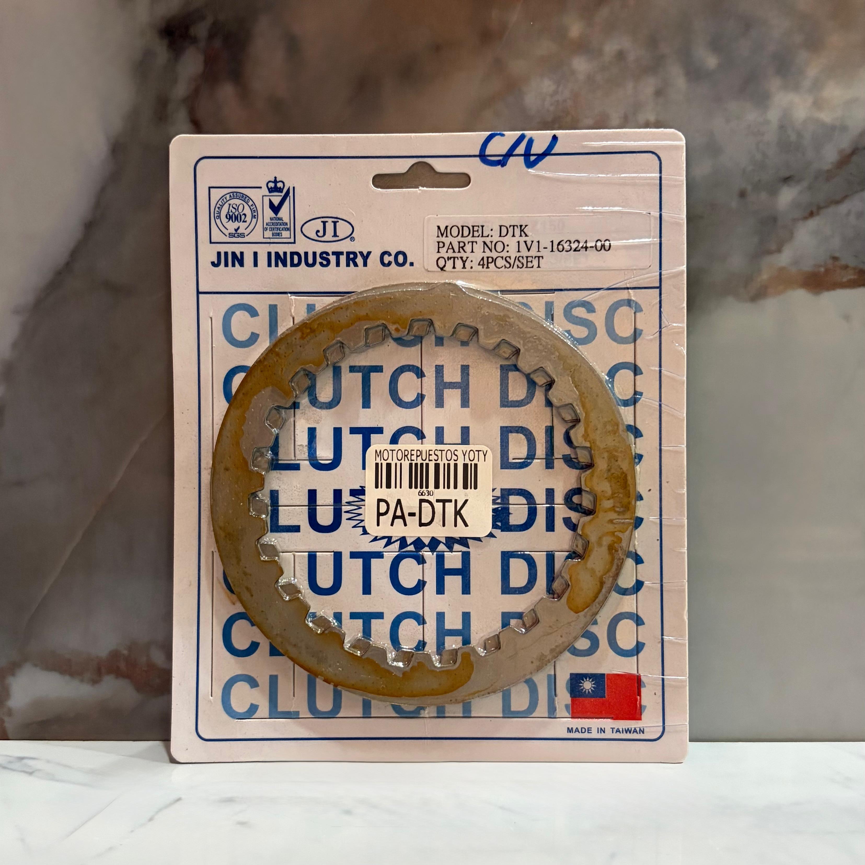 PATINADOR DE CLUTCH DTK-MONO TW C/U
