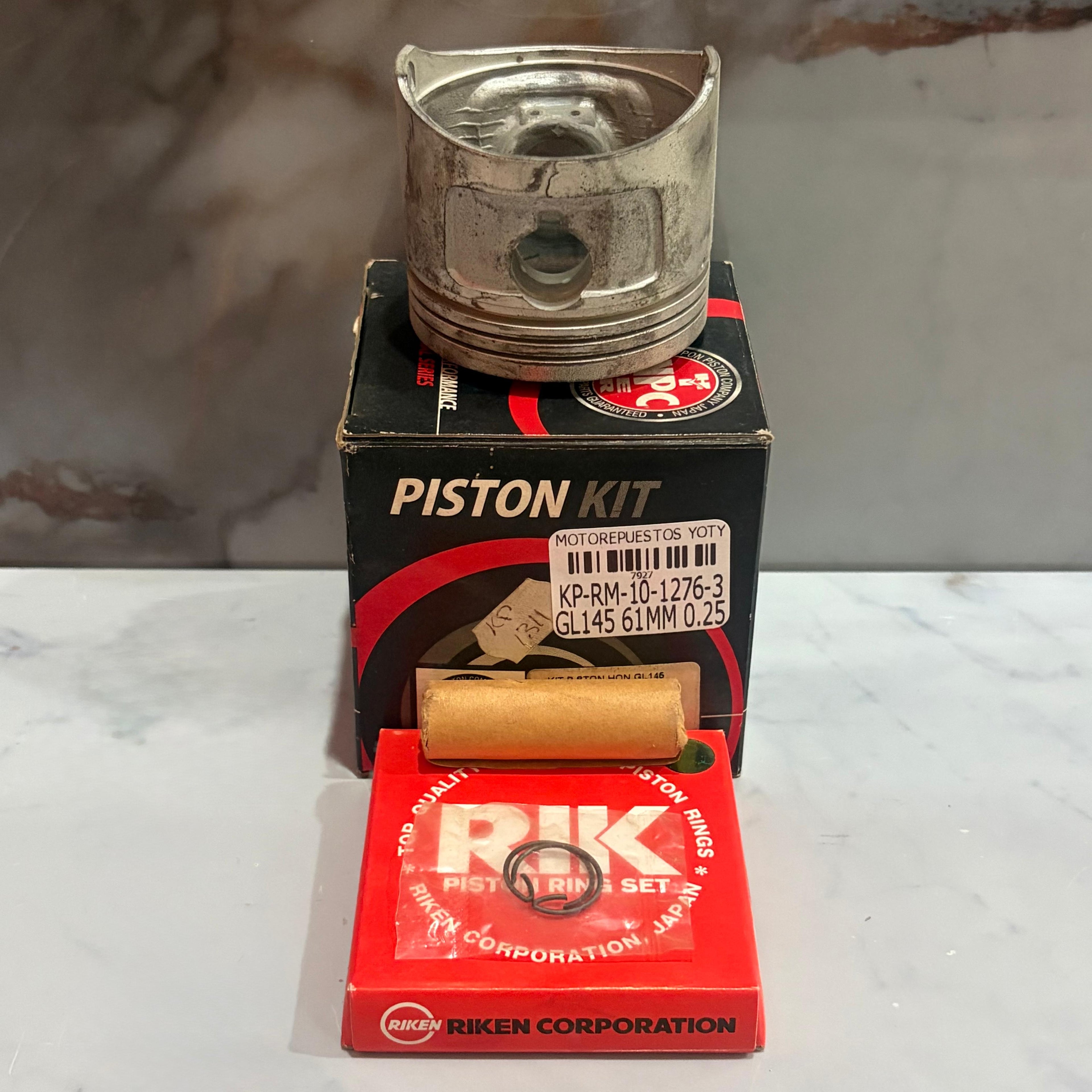 KIT DE PISTON GL145 61MM 0.25 NPC