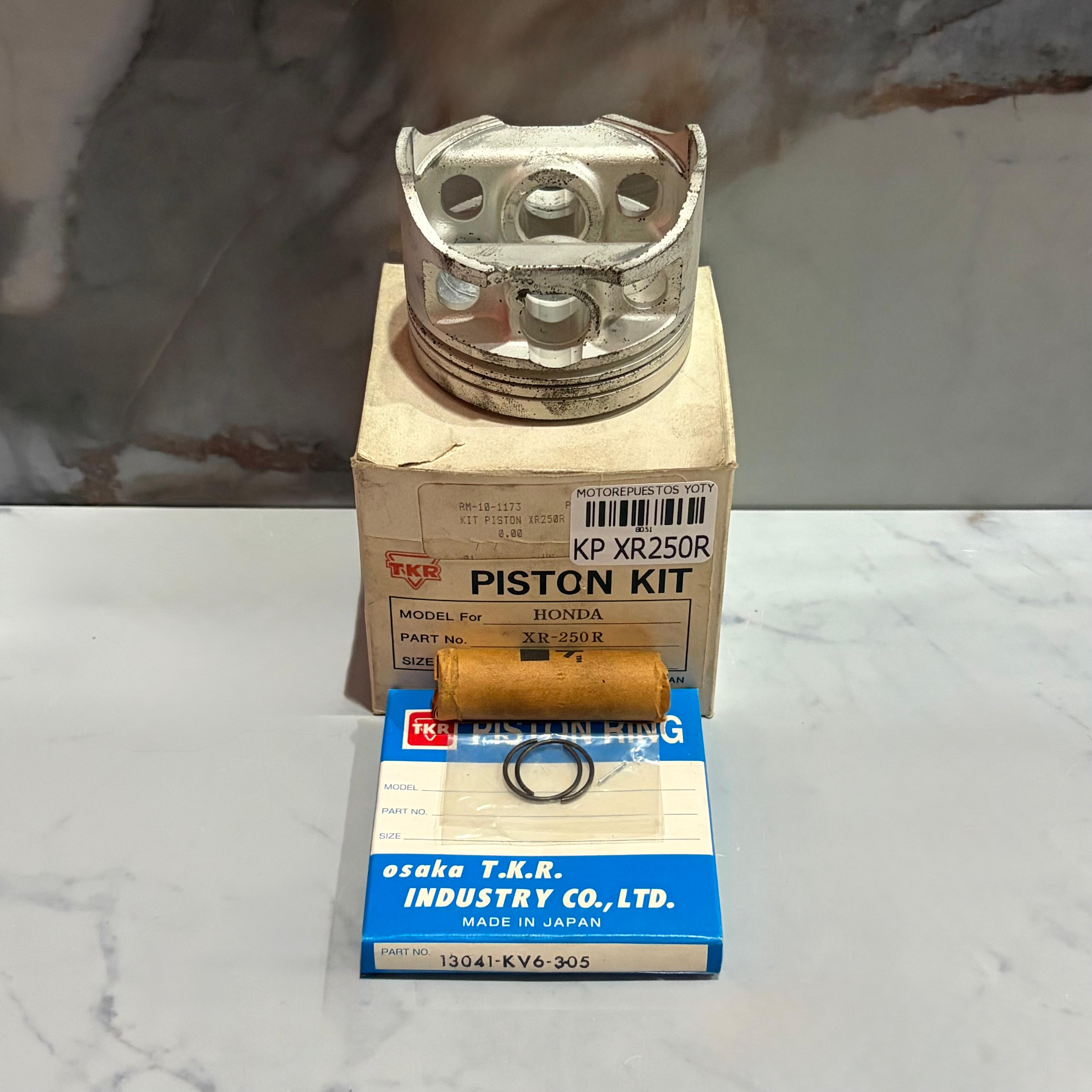 KIT PISTON XR250R 0.75 JAPON