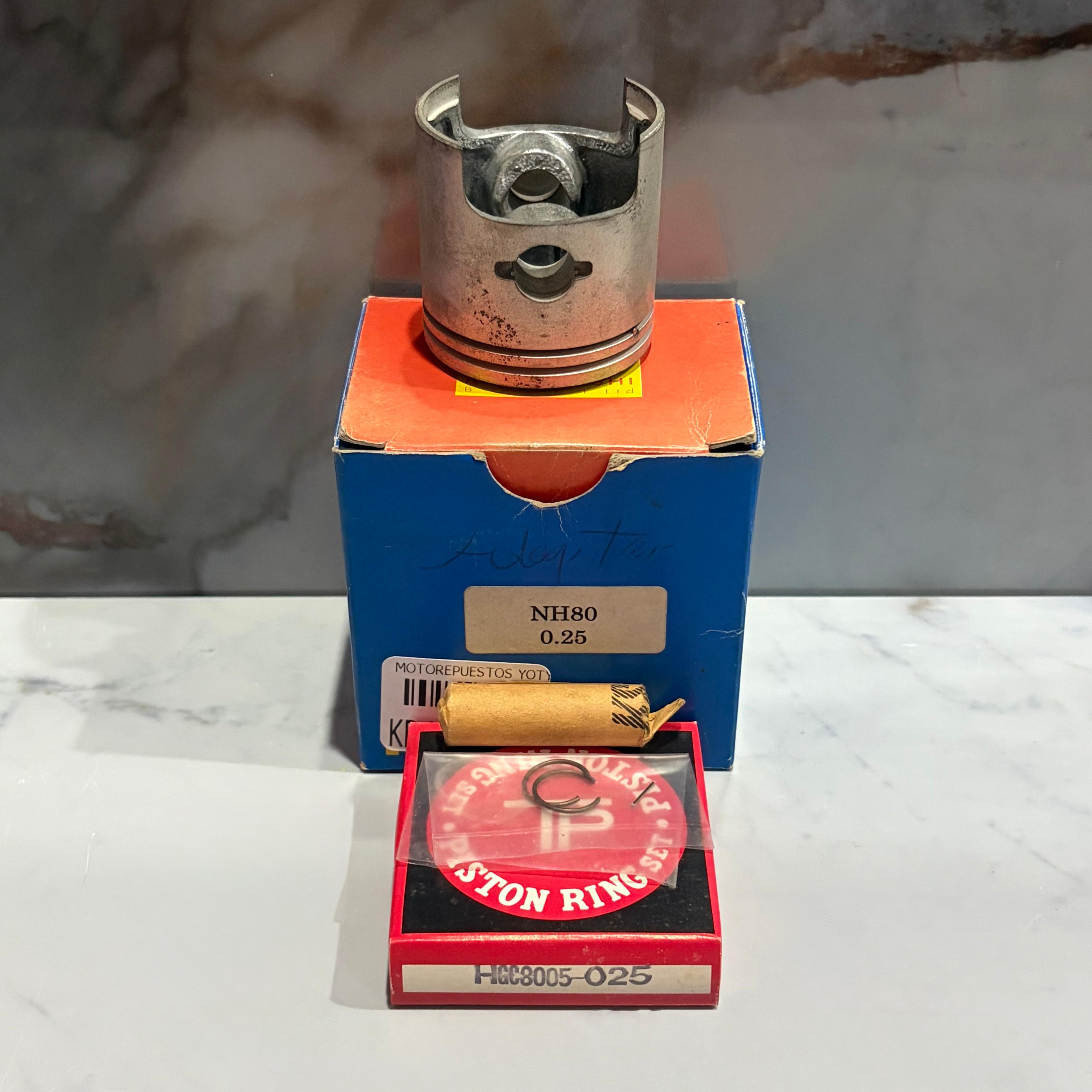 KIT PISTON NH80 0.25 MITSUBOSHI