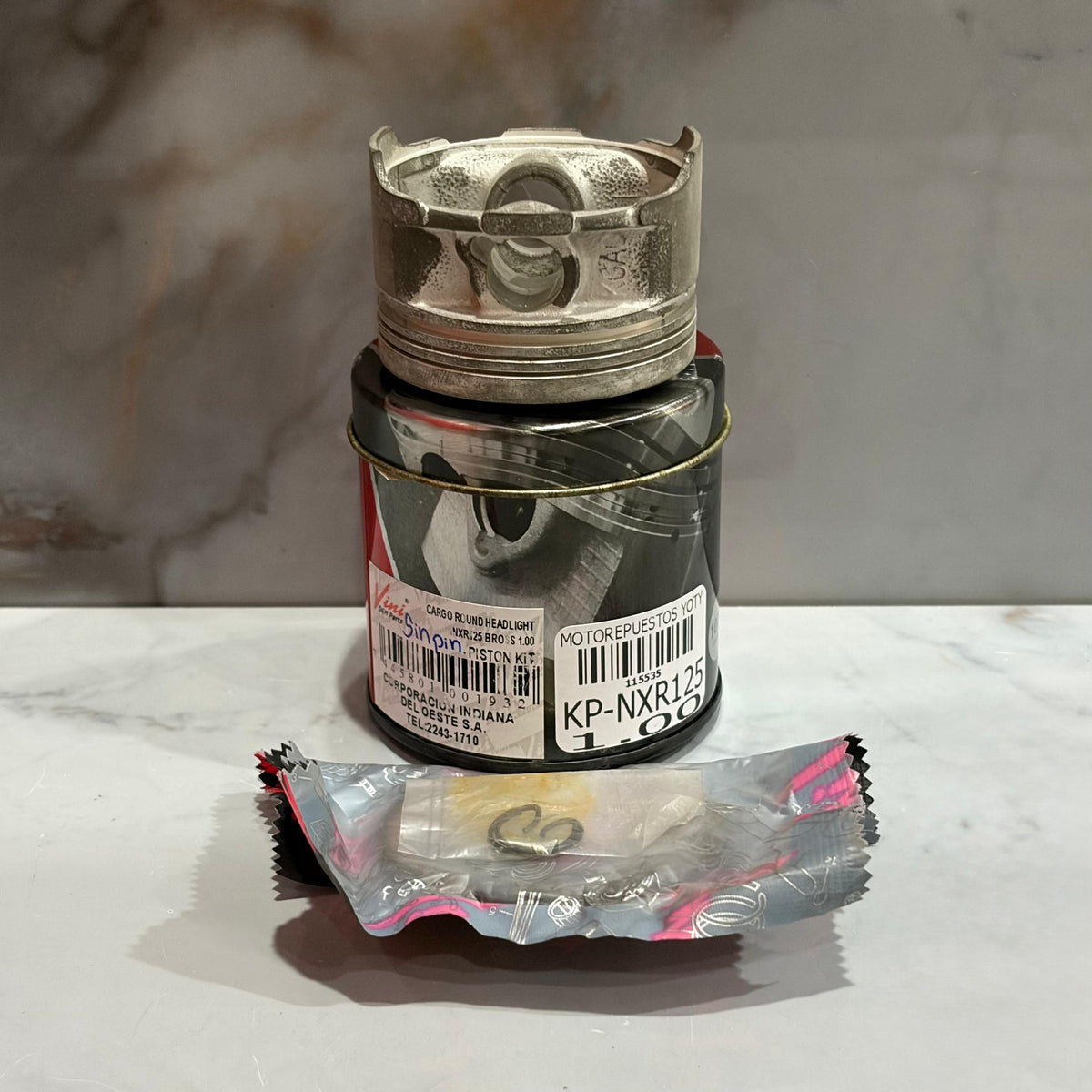 KIT DE PISTÓN NXR125 1.00