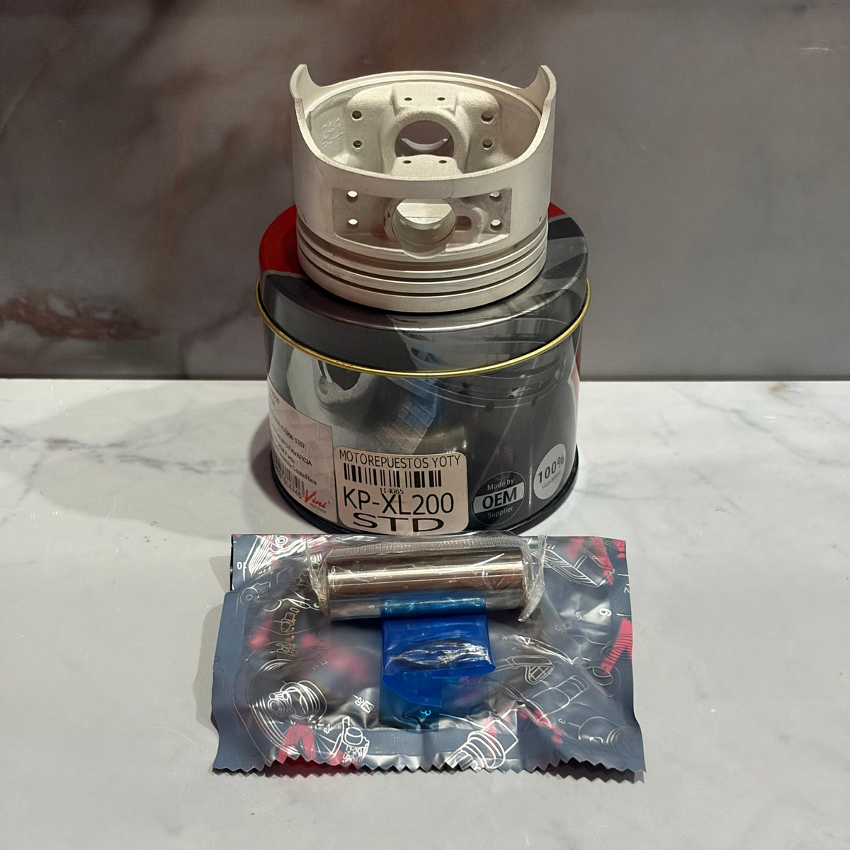 KIT PISTON XL200/CTX200/CG200 STD VINI