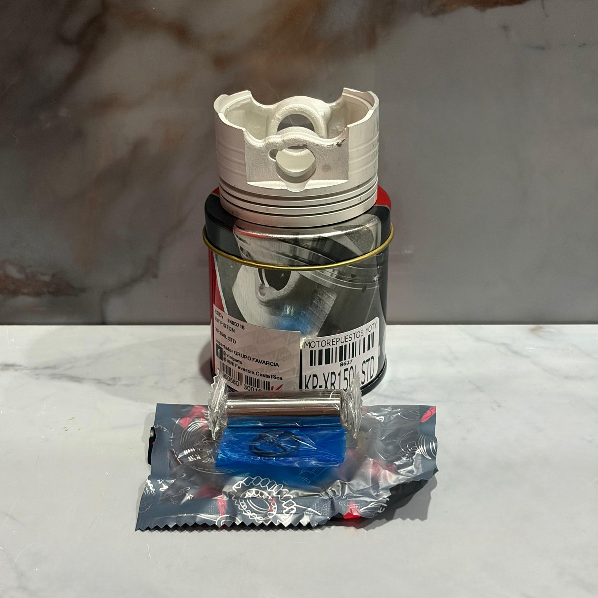 KIT DE PISTON CG150-XR150L-JOB-INVICTA STD