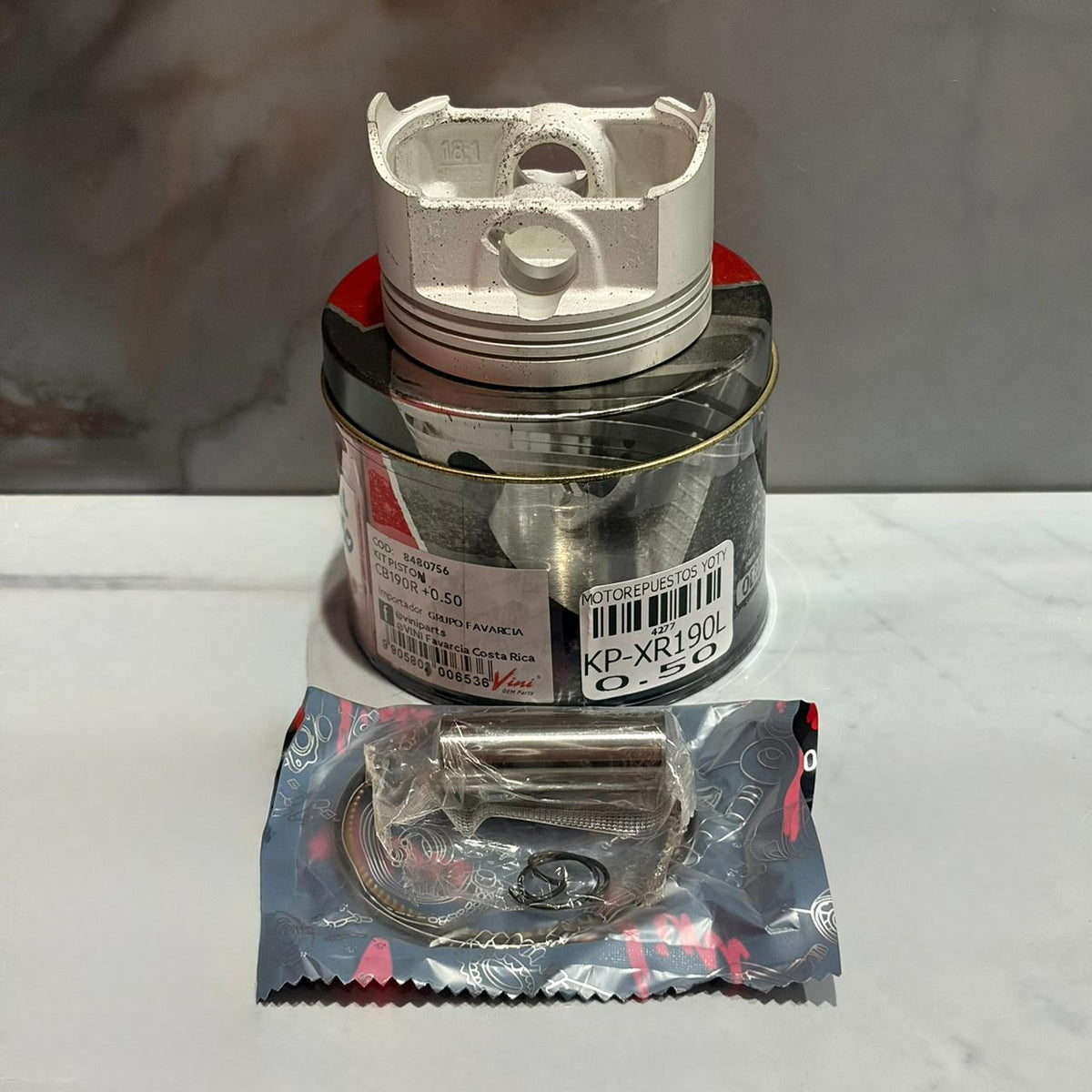 KIT DE PISTON XR190L 0.50 VINI