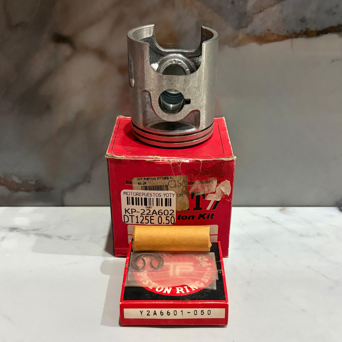 KIT PISTON DT125E O.50 TKRJ