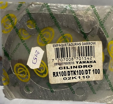 EMPAQUE DE CILINDRO RX100 / DTK100 / DT100