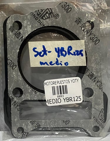 SET MEDIO EMPAQUES YBR 125