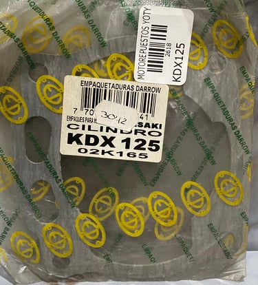 EMPAQUE CABEZOTE KDX 125